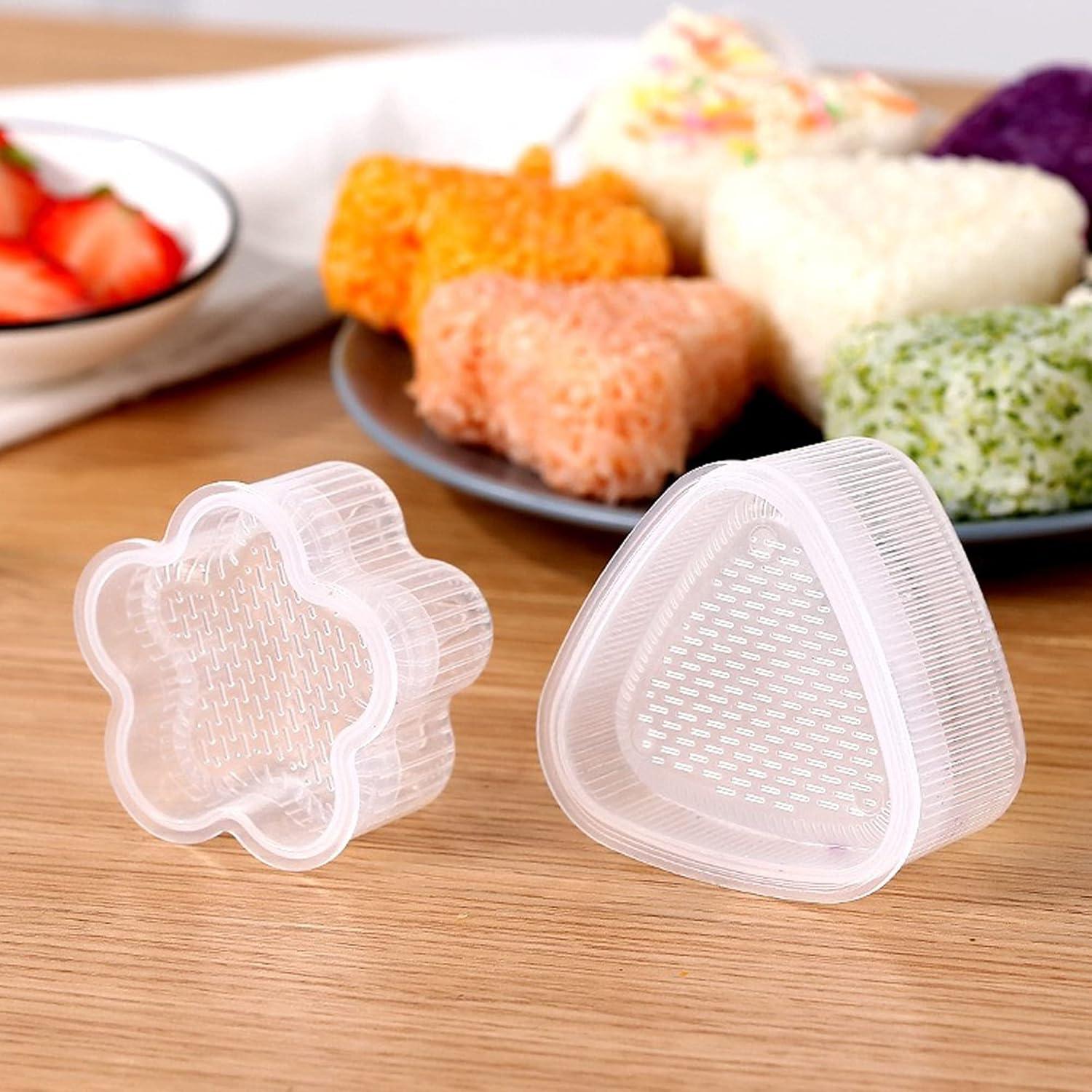 Molde de Onigiri Setaria Viridis, 6 Piezas para Sushi