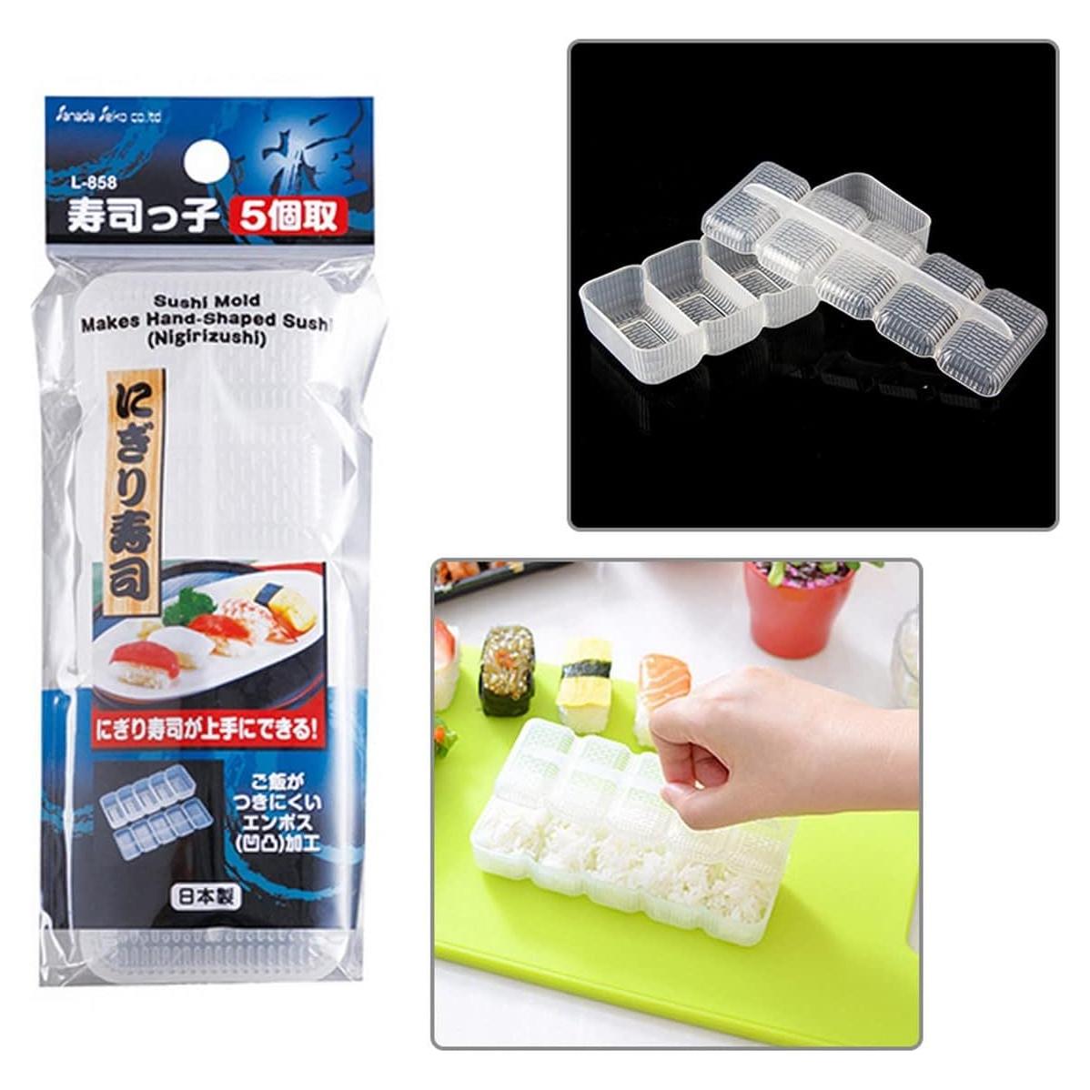 Prensa de Sushi JapanBargain 1753 para Nigiri - Molde Antiadherente