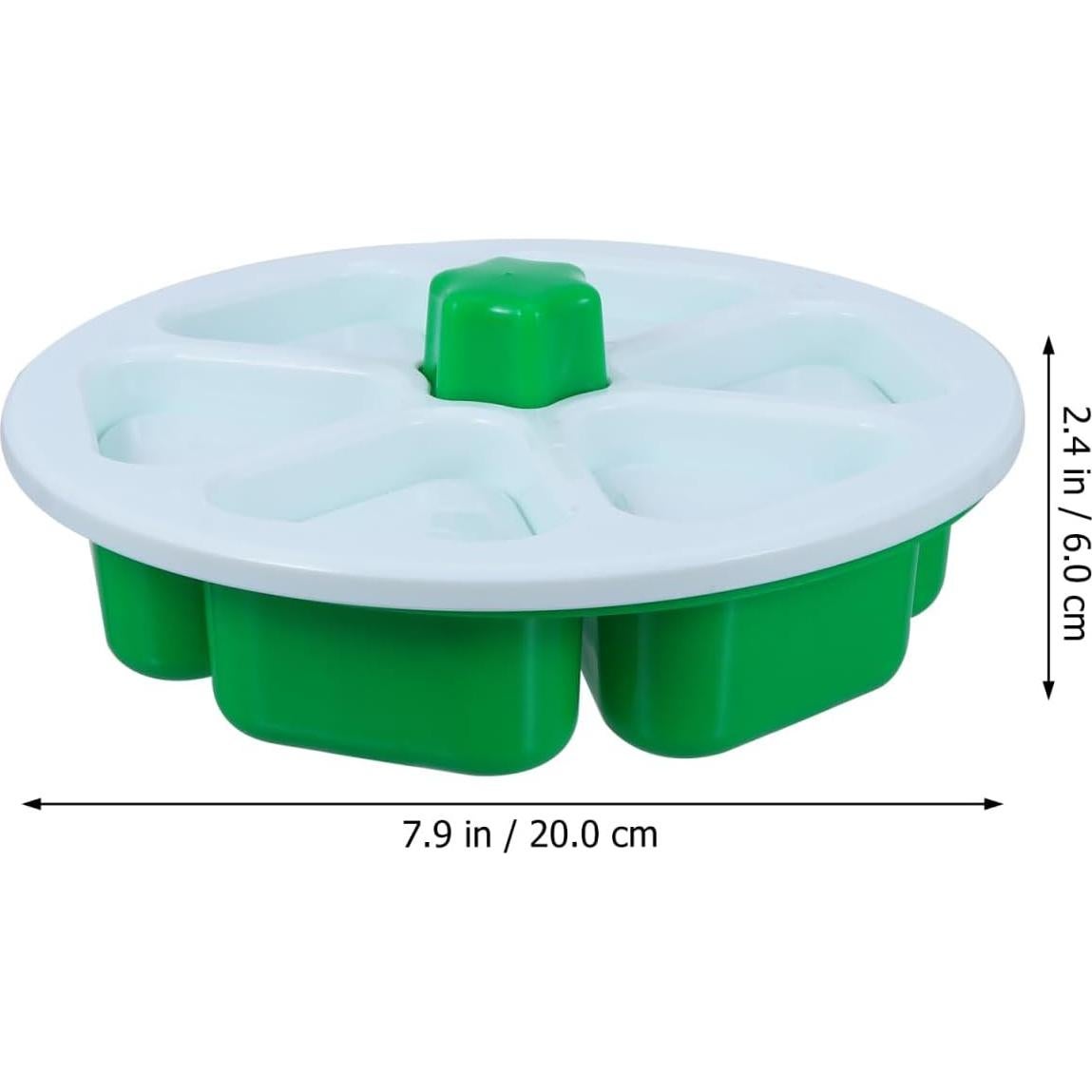 Molde de Sushi Triangular 6 en 1 BESPORTBLE Verde