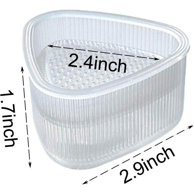 Molde de Sushi PZRT 2 Piezas - Corazón y Triángulo