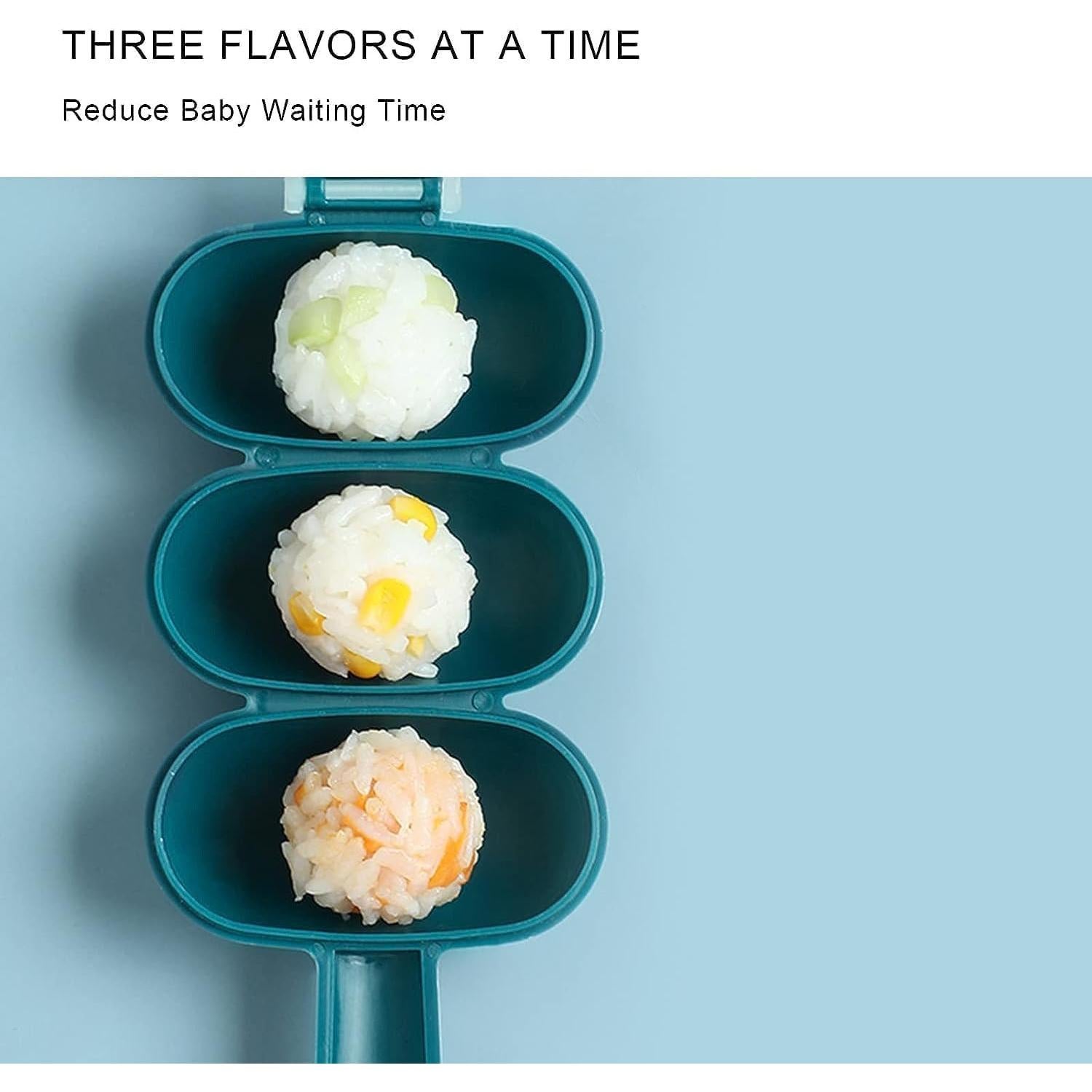 Molde para Bolas de Arroz Dwuww Azul - Kit Sushi DIY 56.7g