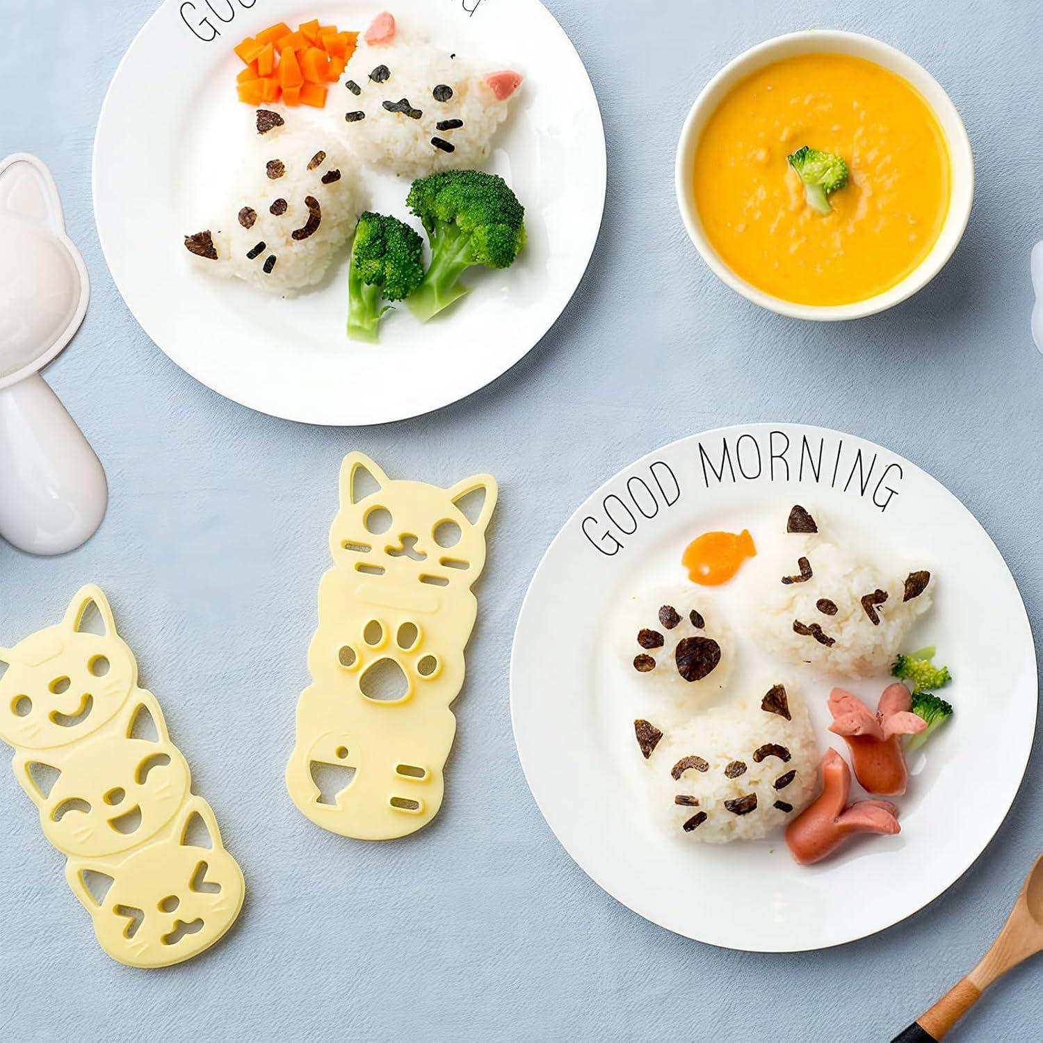 Molde de Onigiri KURTOPLLY, Kit para Hacer Bolas de Arroz