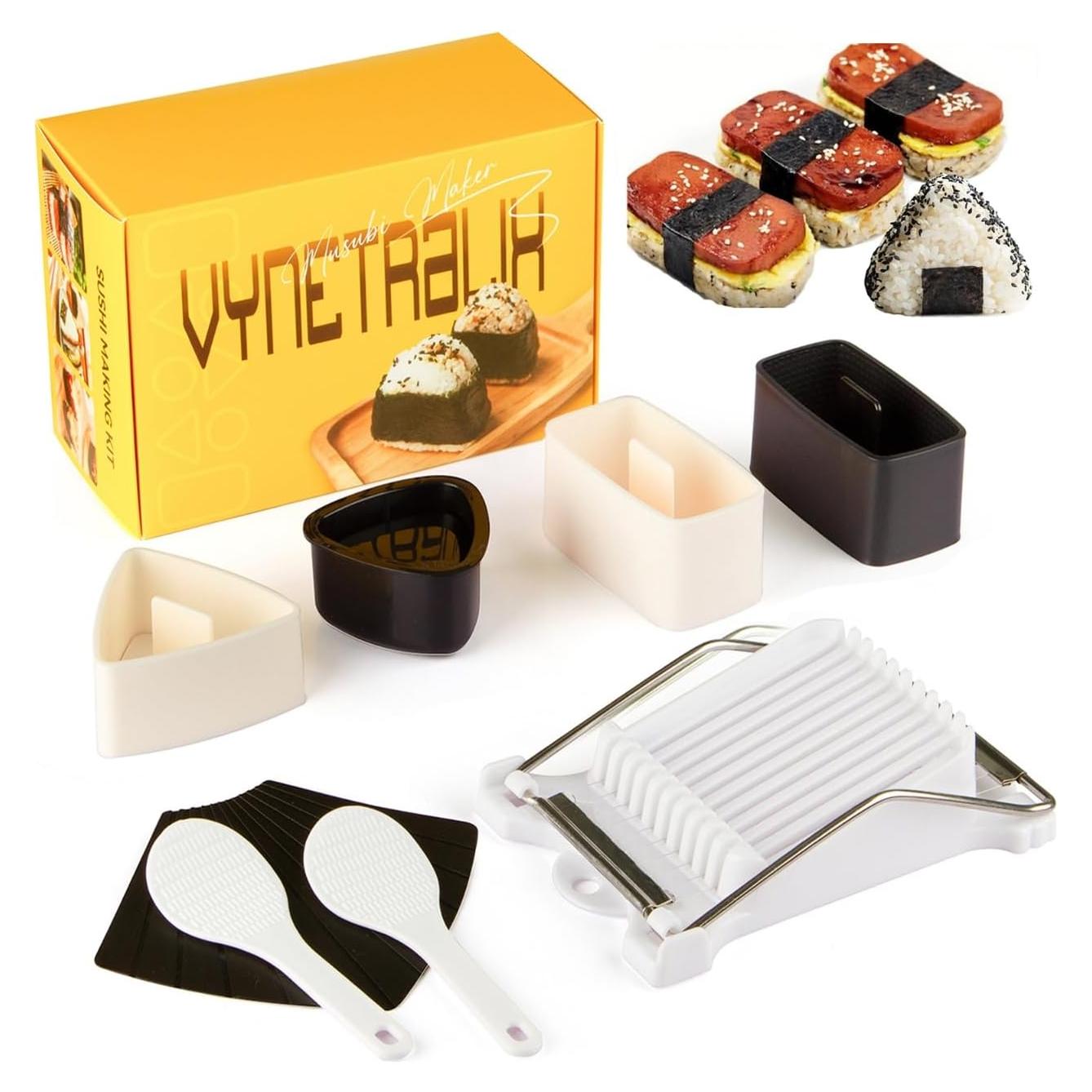 Kit de Molde para Sushi Vynetralix - 2 Moldes Musubi y Onigiri