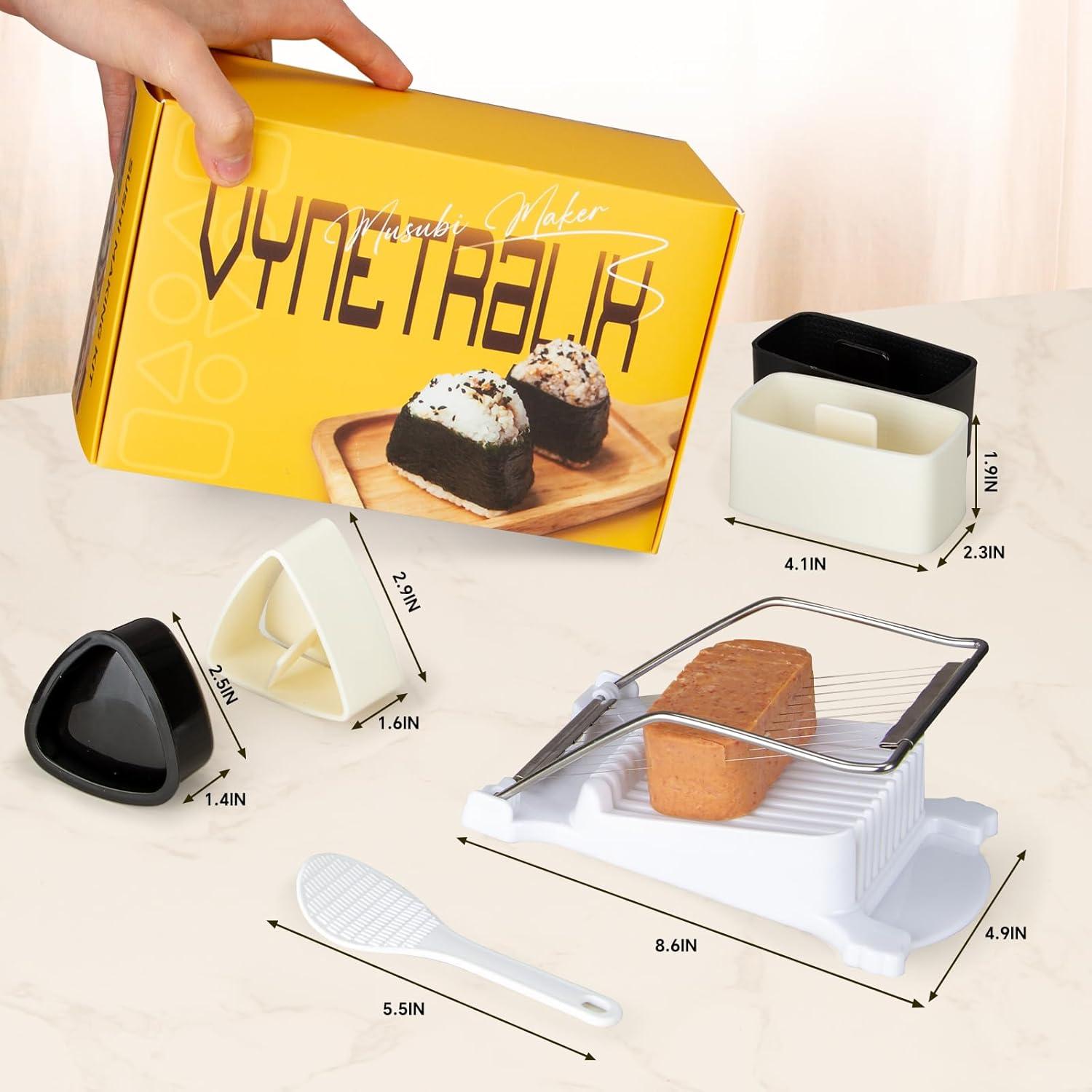 Kit de Molde para Sushi Vynetralix - 2 Moldes Musubi y Onigiri