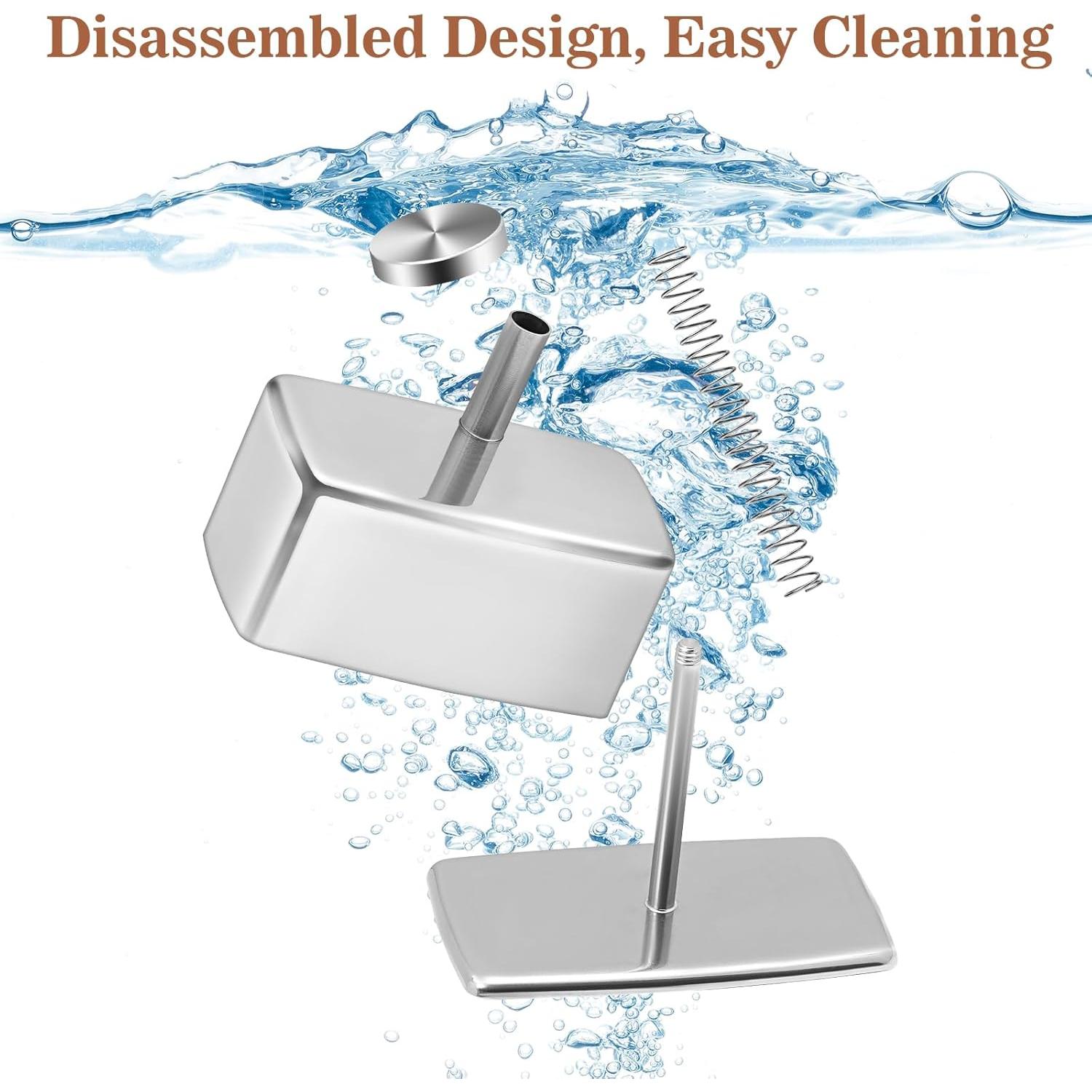 Kit de Molde de Musubi de Spam JehaYu - 4 Piezas Acero Inoxidable