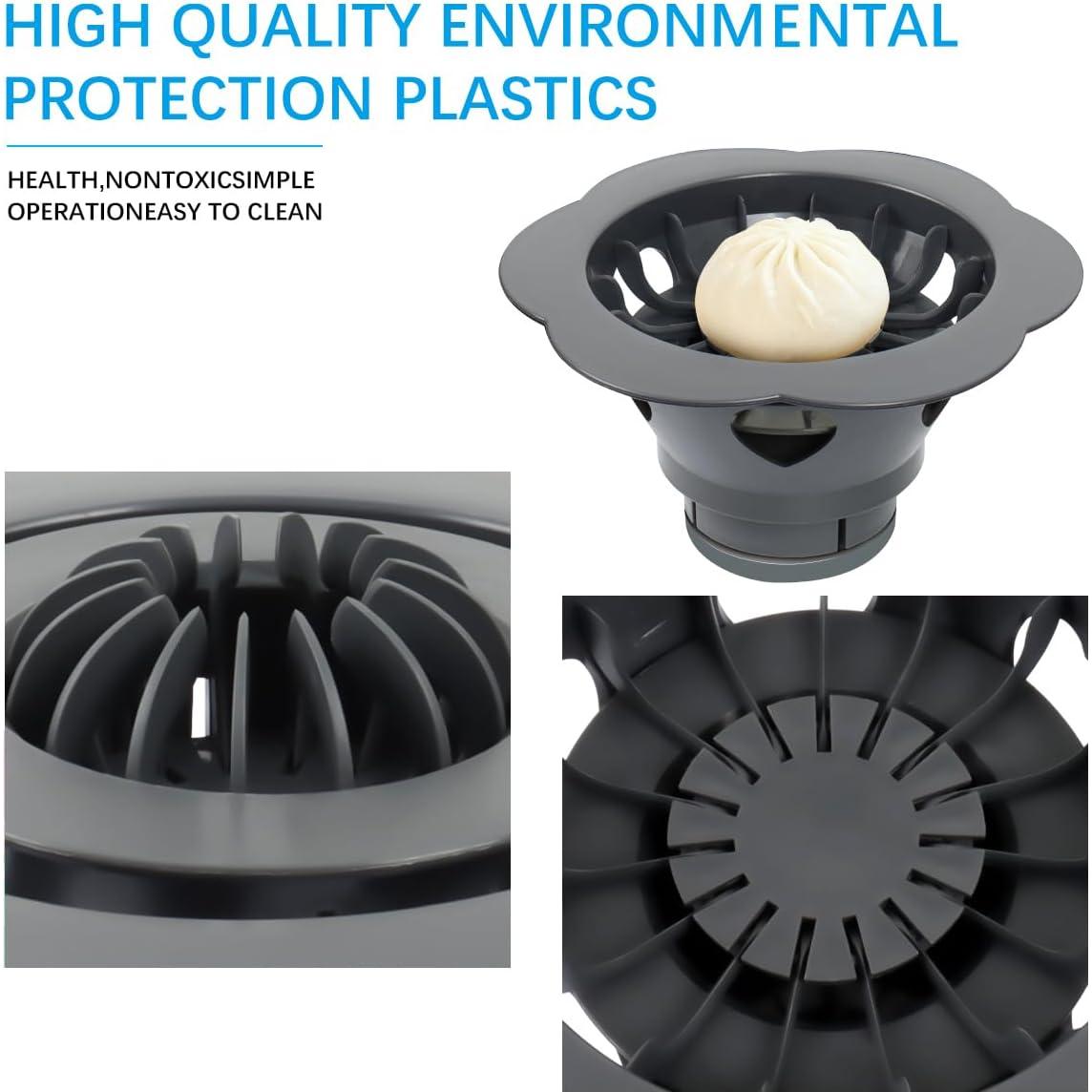 Máquina para hacer Baozi Jnhuy 16.7 cm Antiadherente Gris