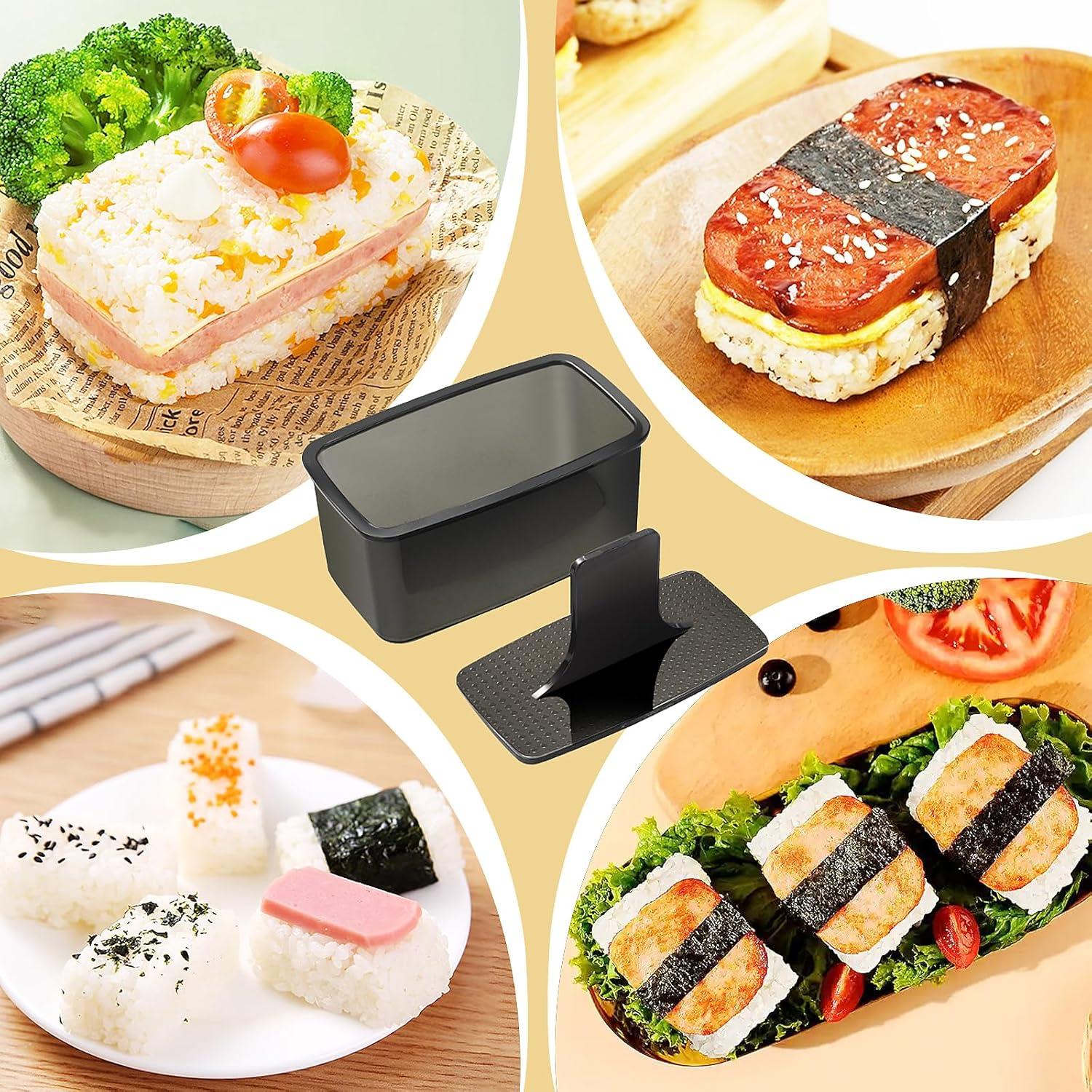 Kit de Molde Musubi YONGJUNG 2 Piezas con Cortador Acero Inoxidable