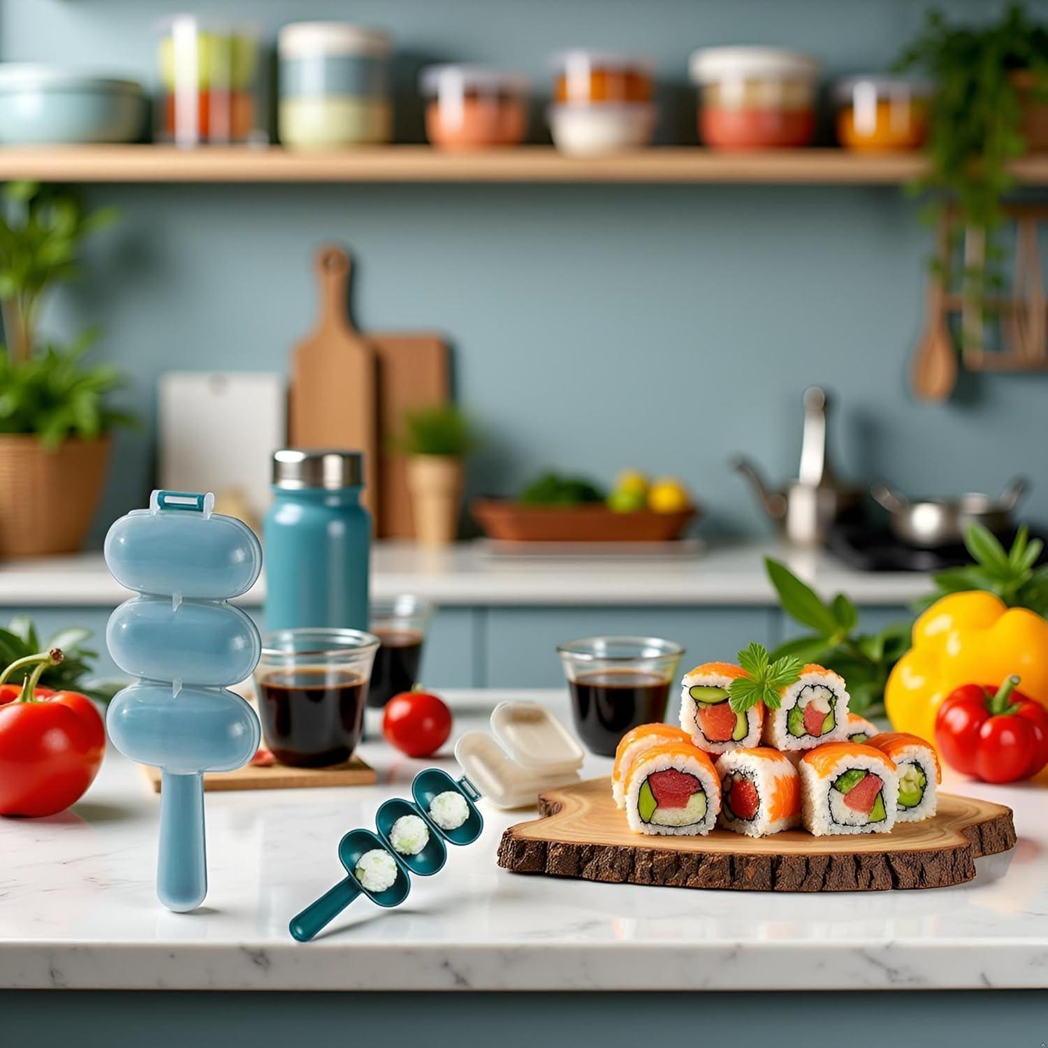 Hacedor de Bolas de Arroz Aoukoslt - Kit para Sushi DIY