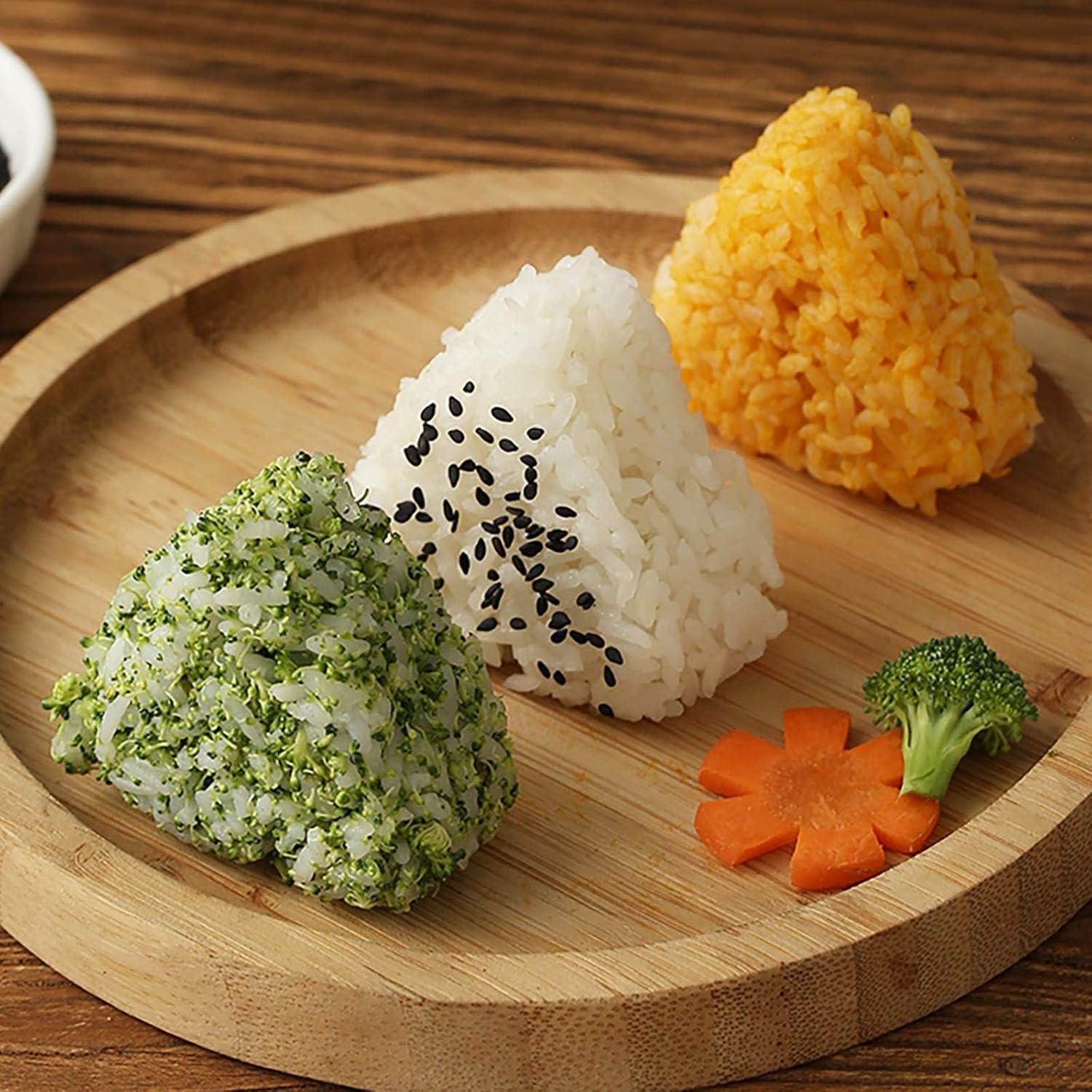Molde de Onigiri 6 en 1 HIBILDER Verde - Sushi Triangular
