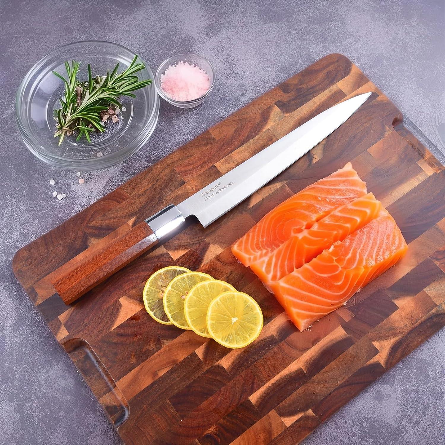 Cuchillo Sashimi Yanagiba Rondauno 25.4 cm Acero Inoxidable