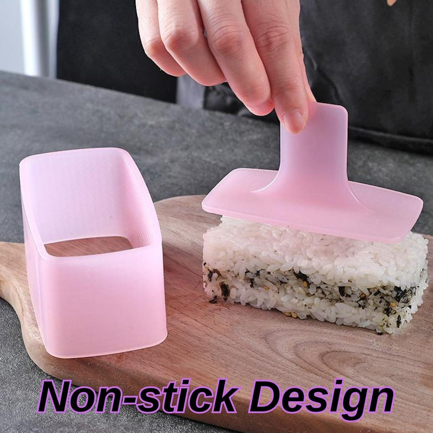 Juego de 3 Moldes de Onigiri YBLXYSKD - Prensa para Sushi