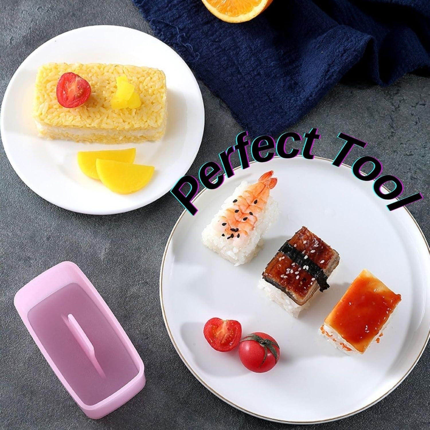 Juego de 3 Moldes de Onigiri YBLXYSKD - Prensa para Sushi