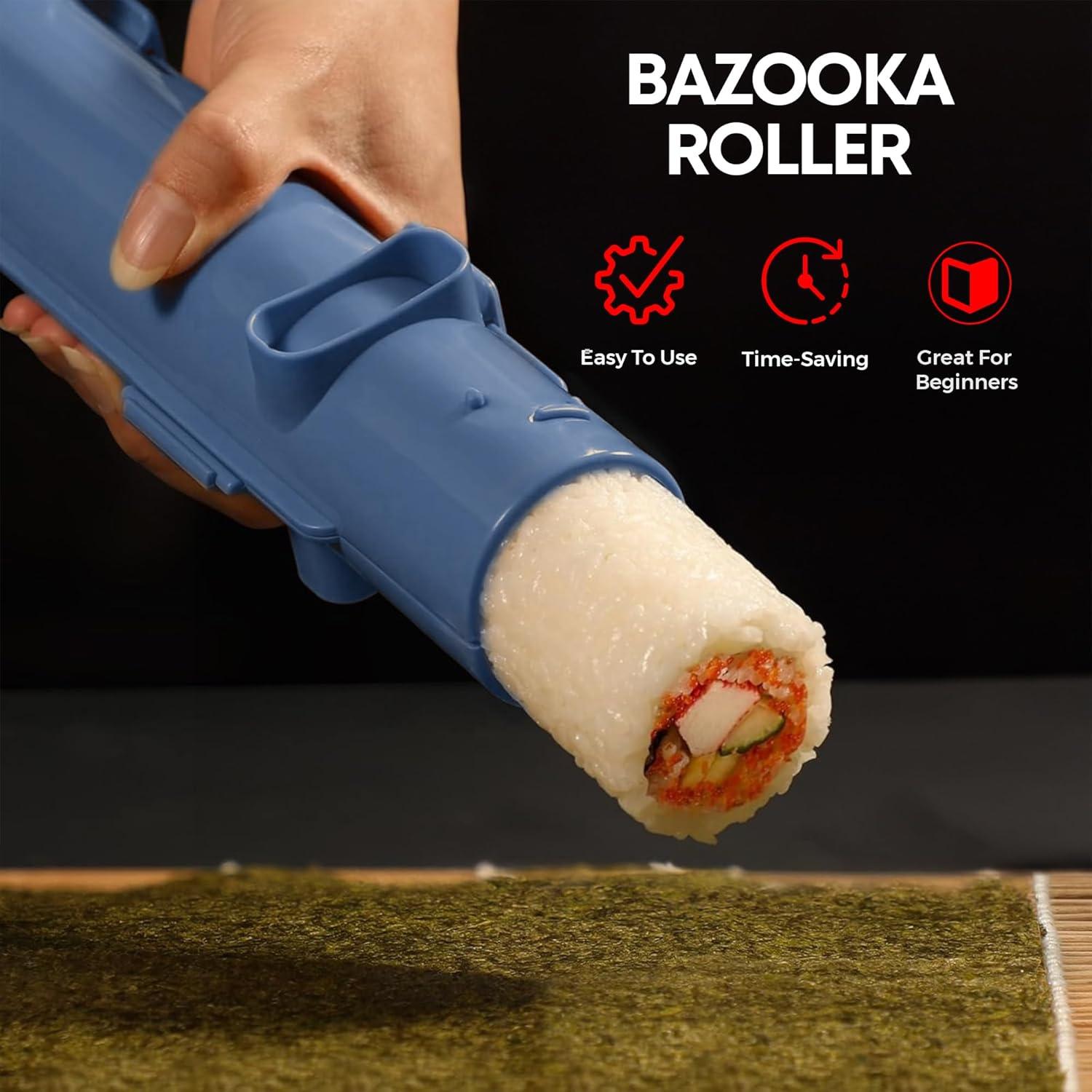 Kit de Hacer Sushi Campana Blue Kitchen - 20 Piezas Completo