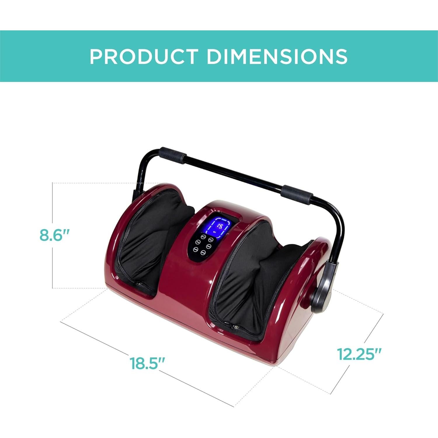Masajeador de Pies Shiatsu Calentado Mejor Opción 47x31cm