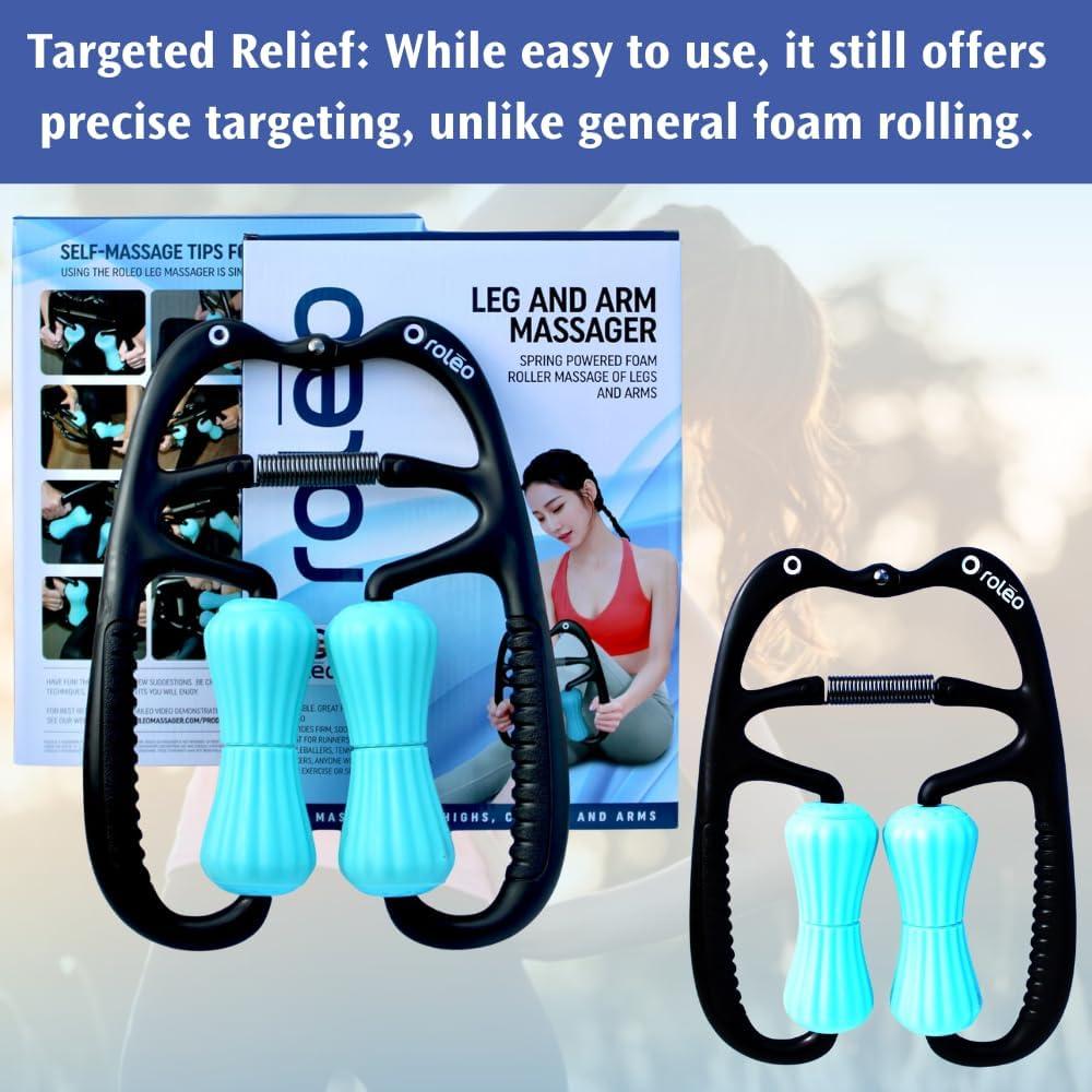 Masajeador de Piernas Roleo MU003 - Rodillo Muscular 33.8cm