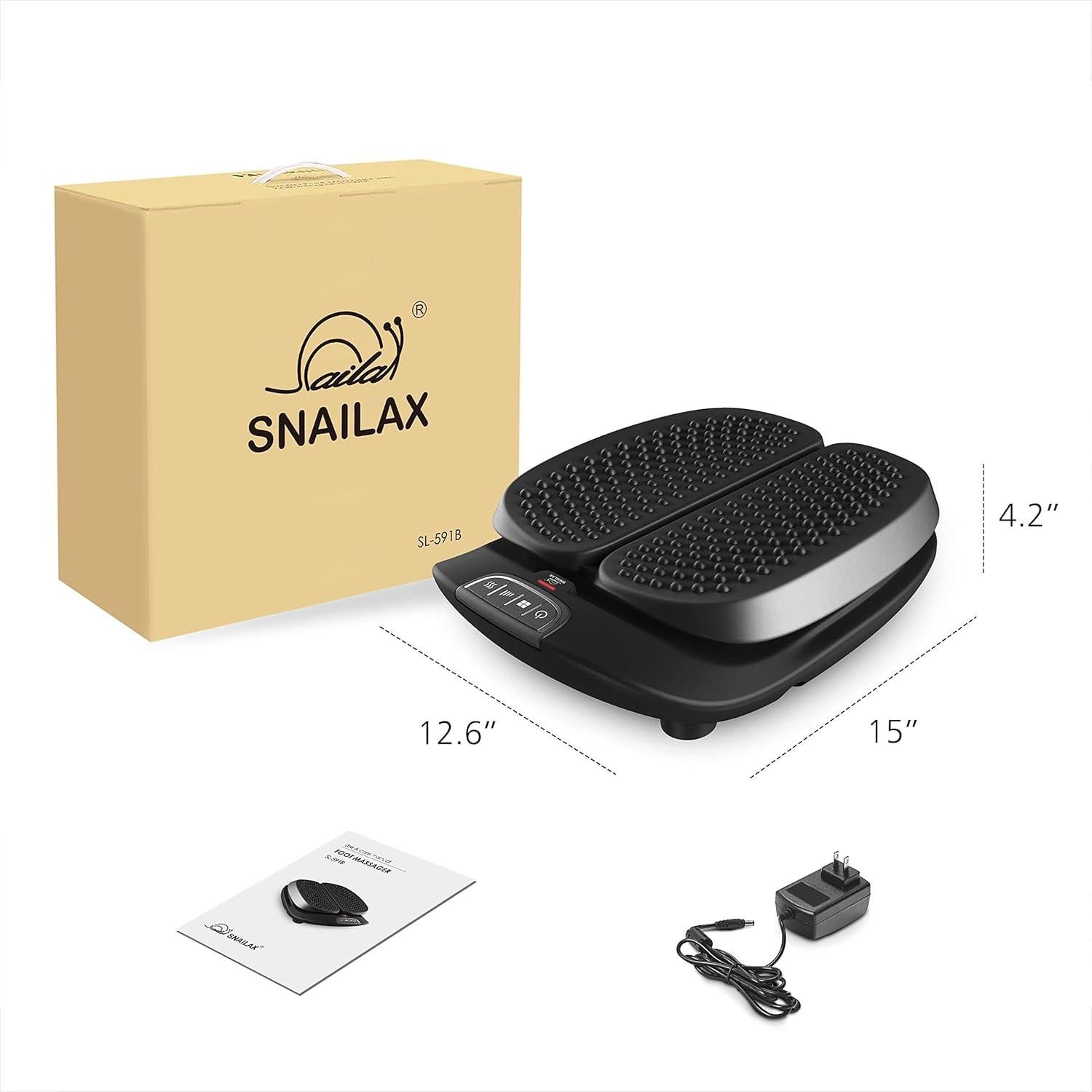 Masajeador de Pies Snailax SL-591 con Calor y Control Remoto