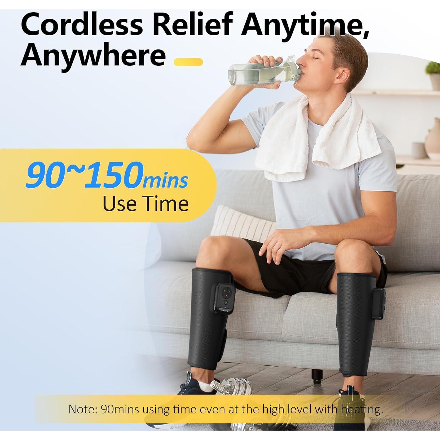 Masajeador de Pantorrillas Inalámbrico Comfytemp con Calor