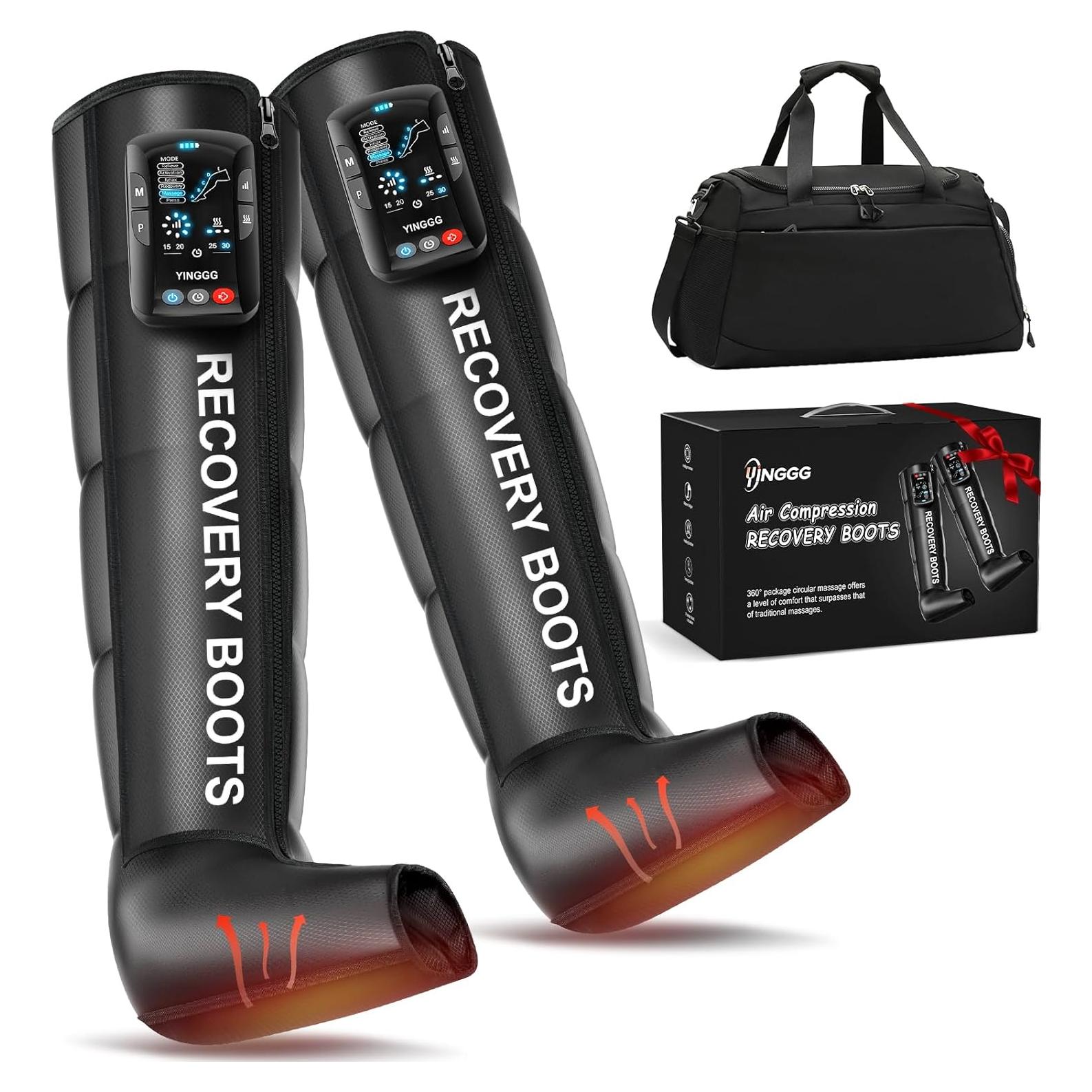 Masajeador de Piernas YINGGG FE-7204B - 5 Áreas, 8 Intensidades