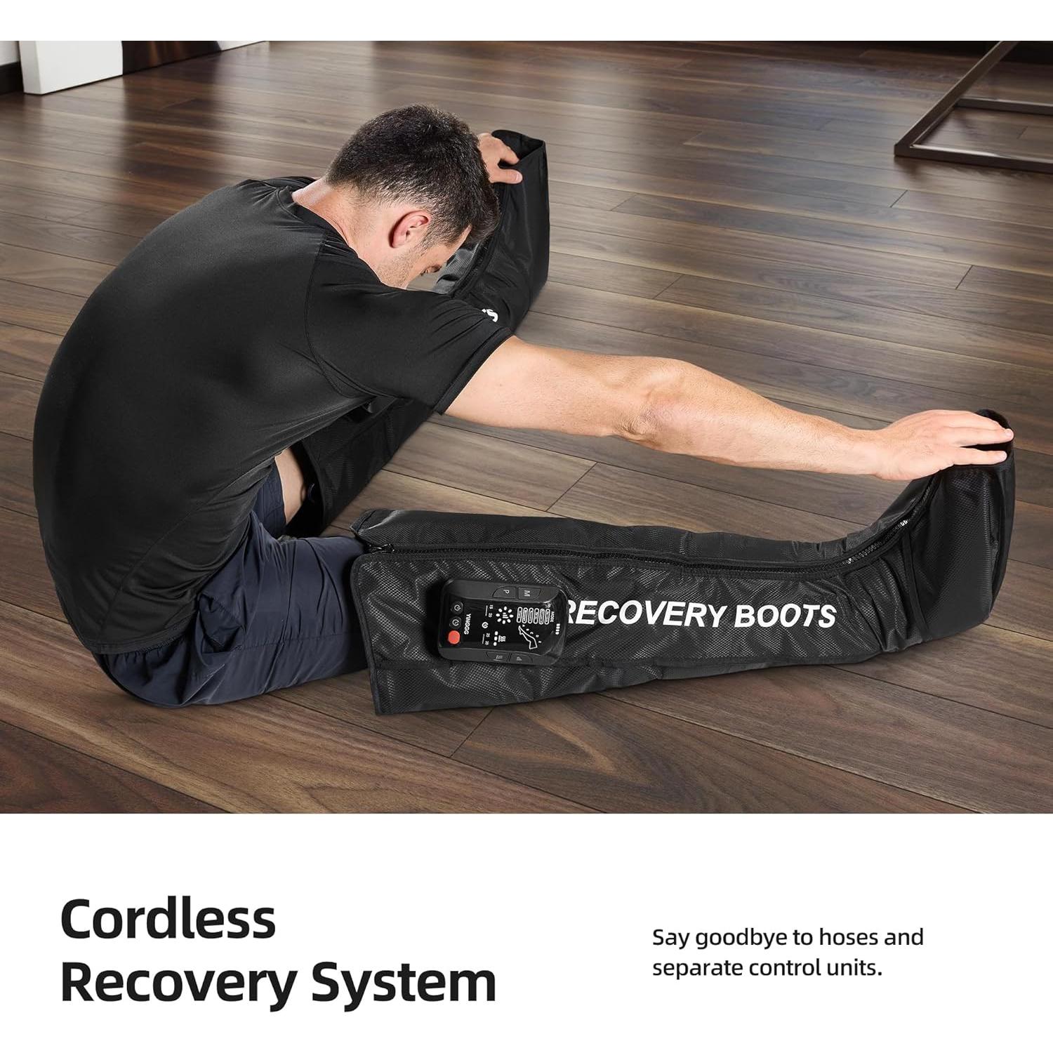 Masajeador de Piernas YINGGG FE-7204B - 5 Áreas, 8 Intensidades