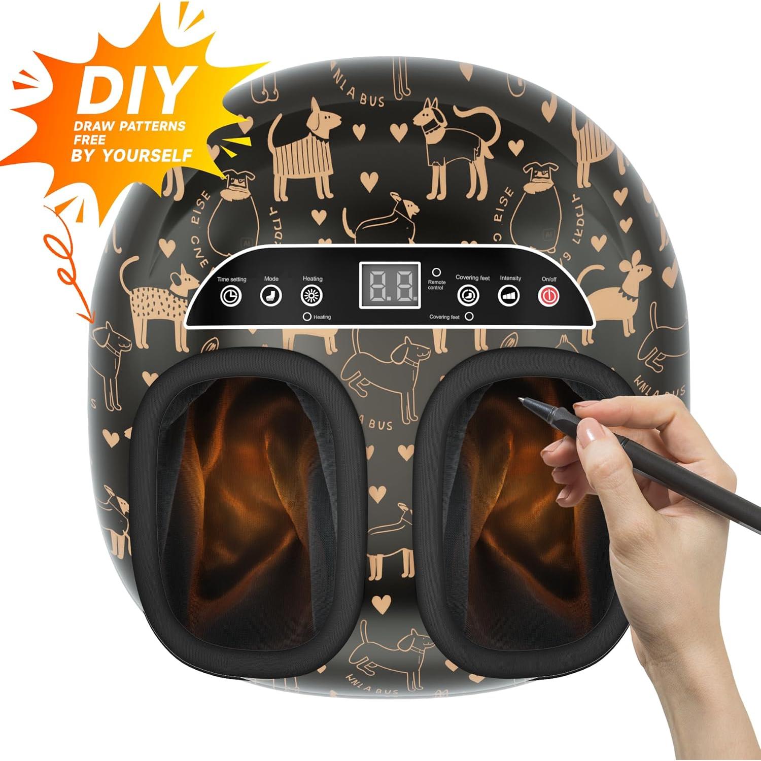 Masajeador de Pies Shiatsu FTSAONG con Calor y Compresión