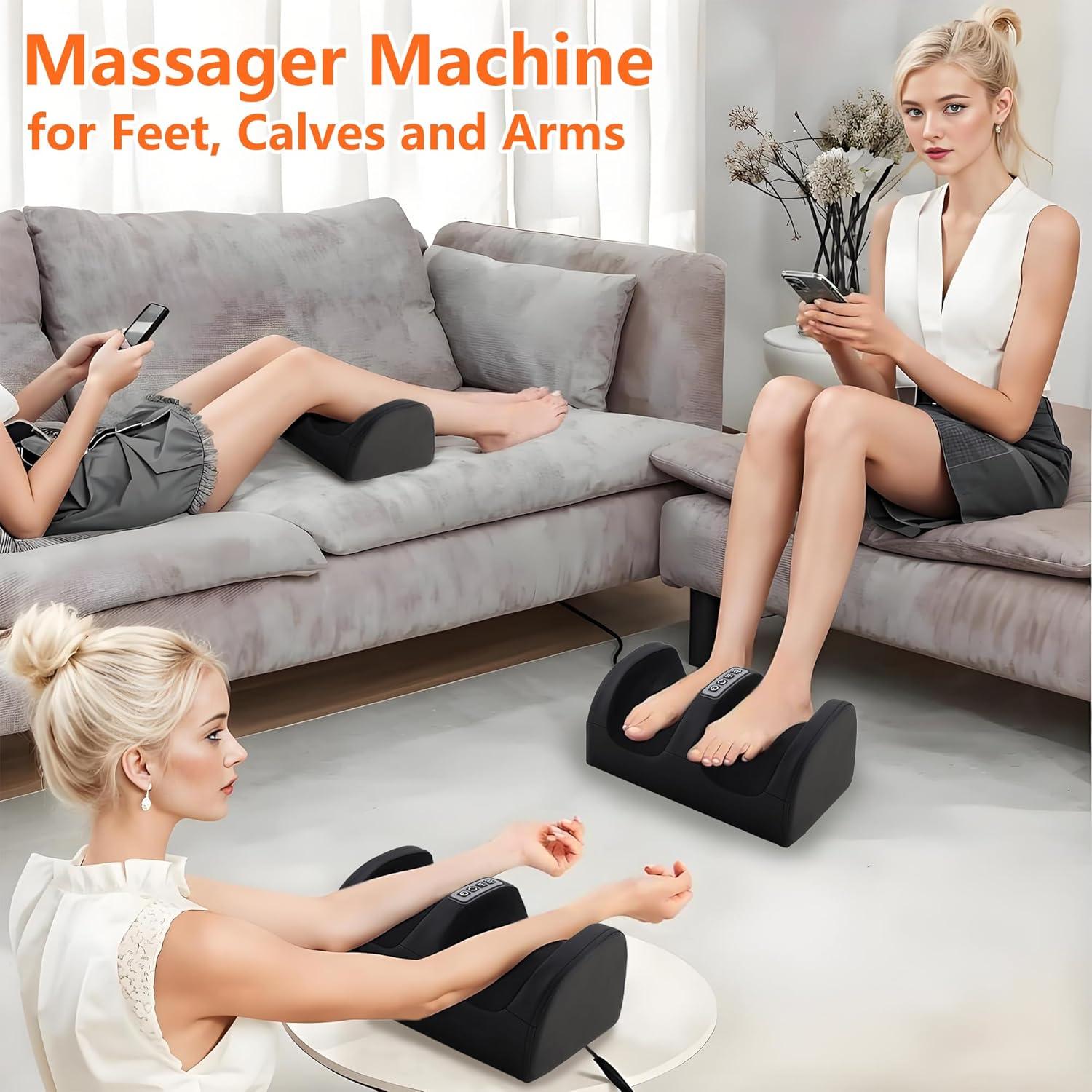 Masajeador de pies Shiatsu CCHYF con calor y 3 intensidades