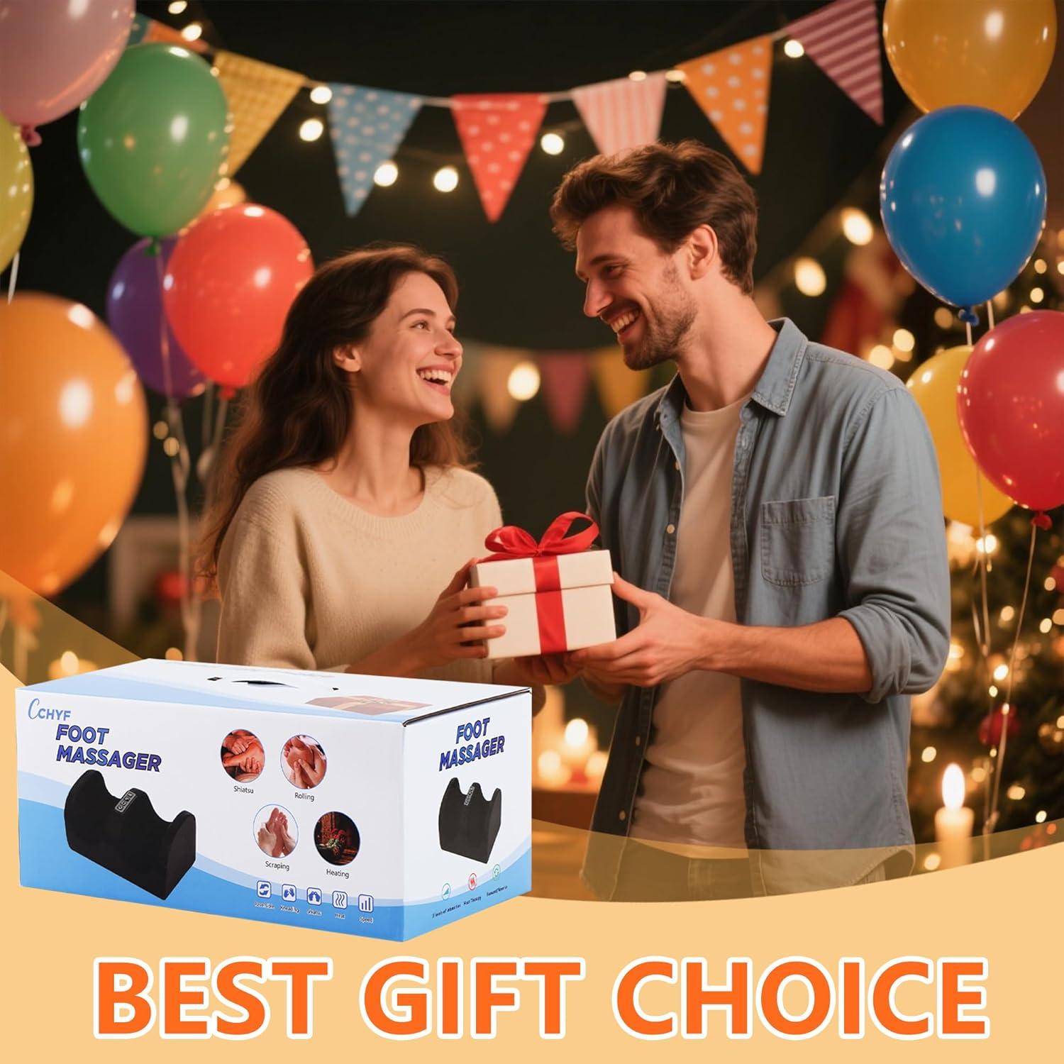 Masajeador de pies Shiatsu CCHYF con calor y 3 intensidades