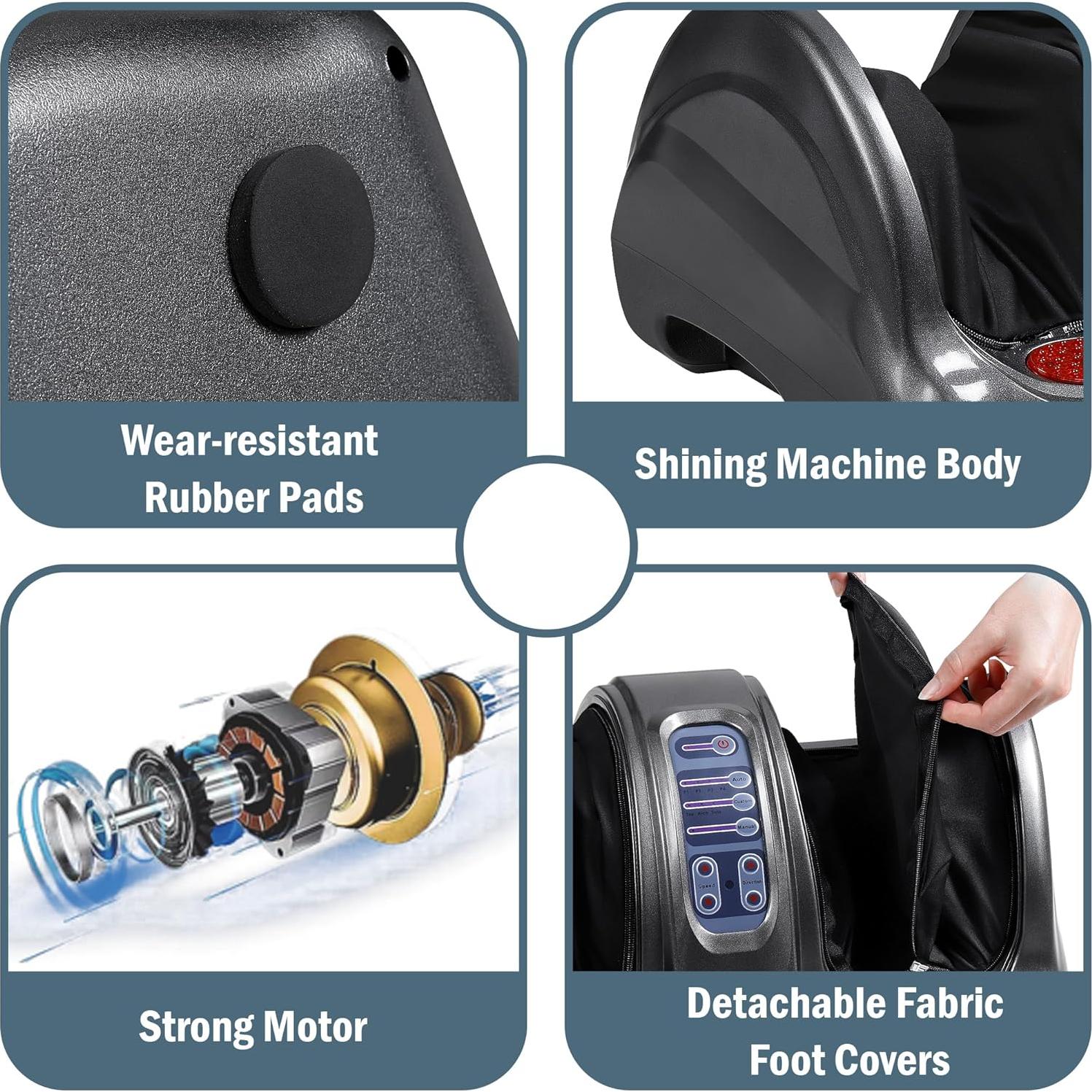 Máquina de Masaje Shiatsu para Pies H&B Luxuries Gris