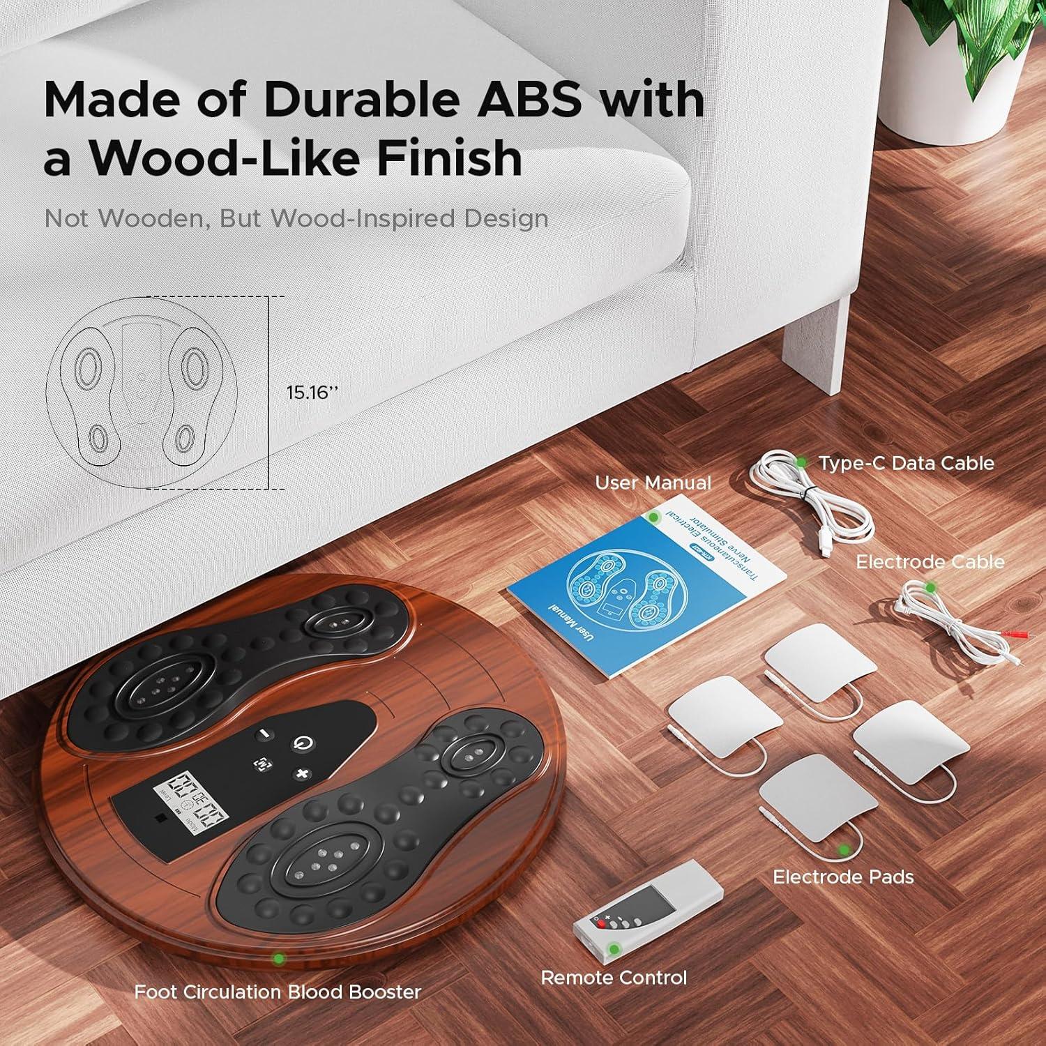 Masajeador de pies EMS exbushwren SE-VM5P-9R7X con luz roja