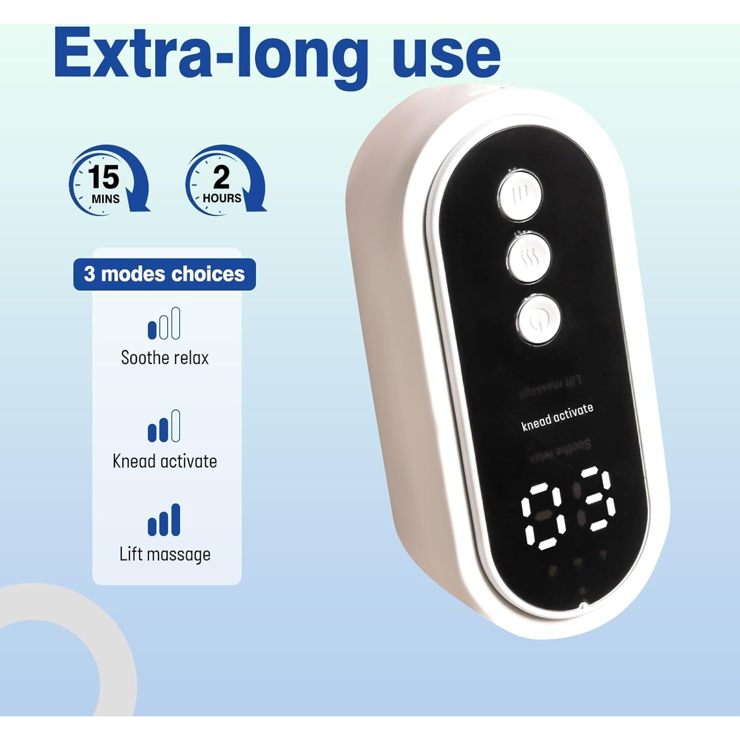Masajeador de Piernas Inalámbrico HLP-1 con Compresión de Aire