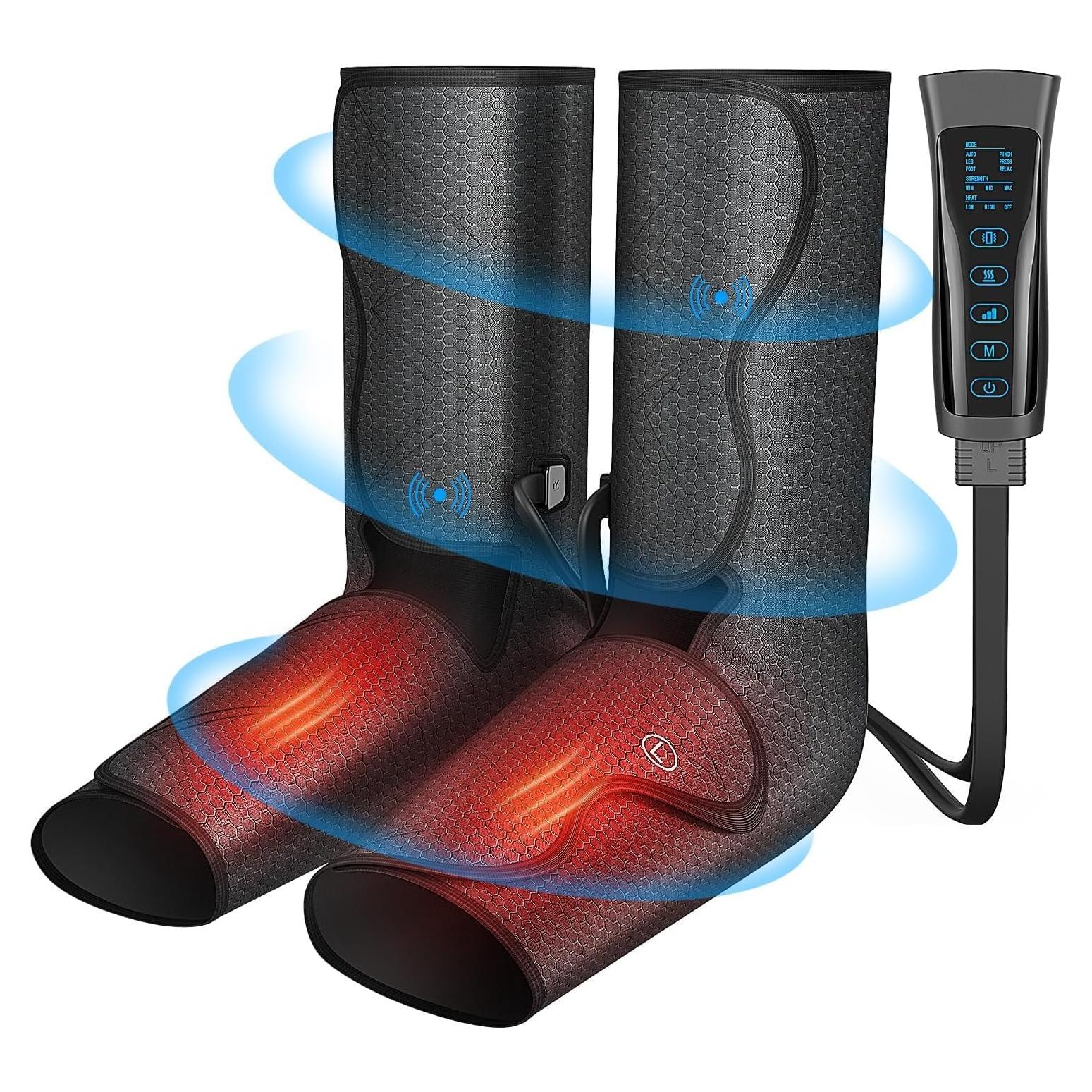Masajeador de Piernas y Pies ADIUPUL con Calor y Compresión