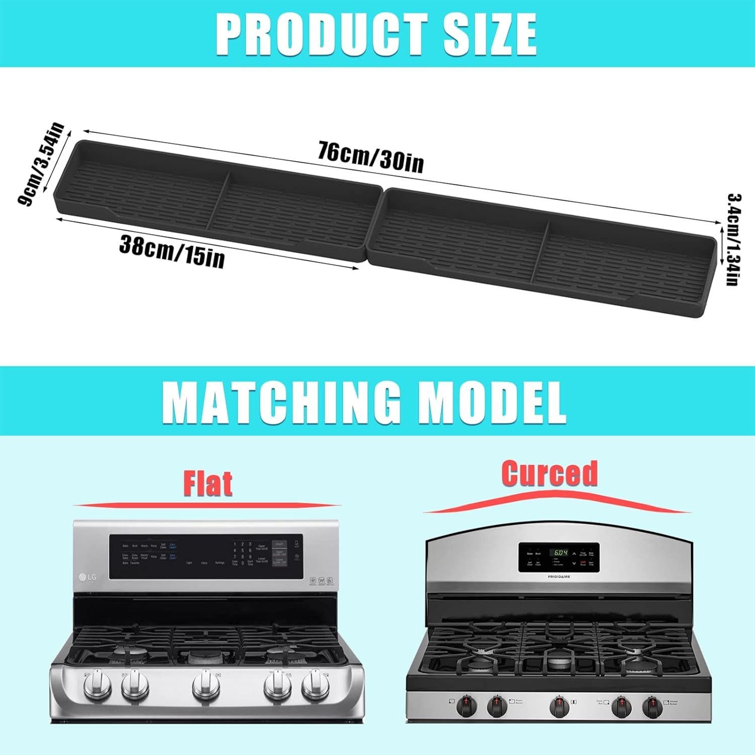Estante Magnético de Silicona DTUQYX 76.2 cm Antideslizante