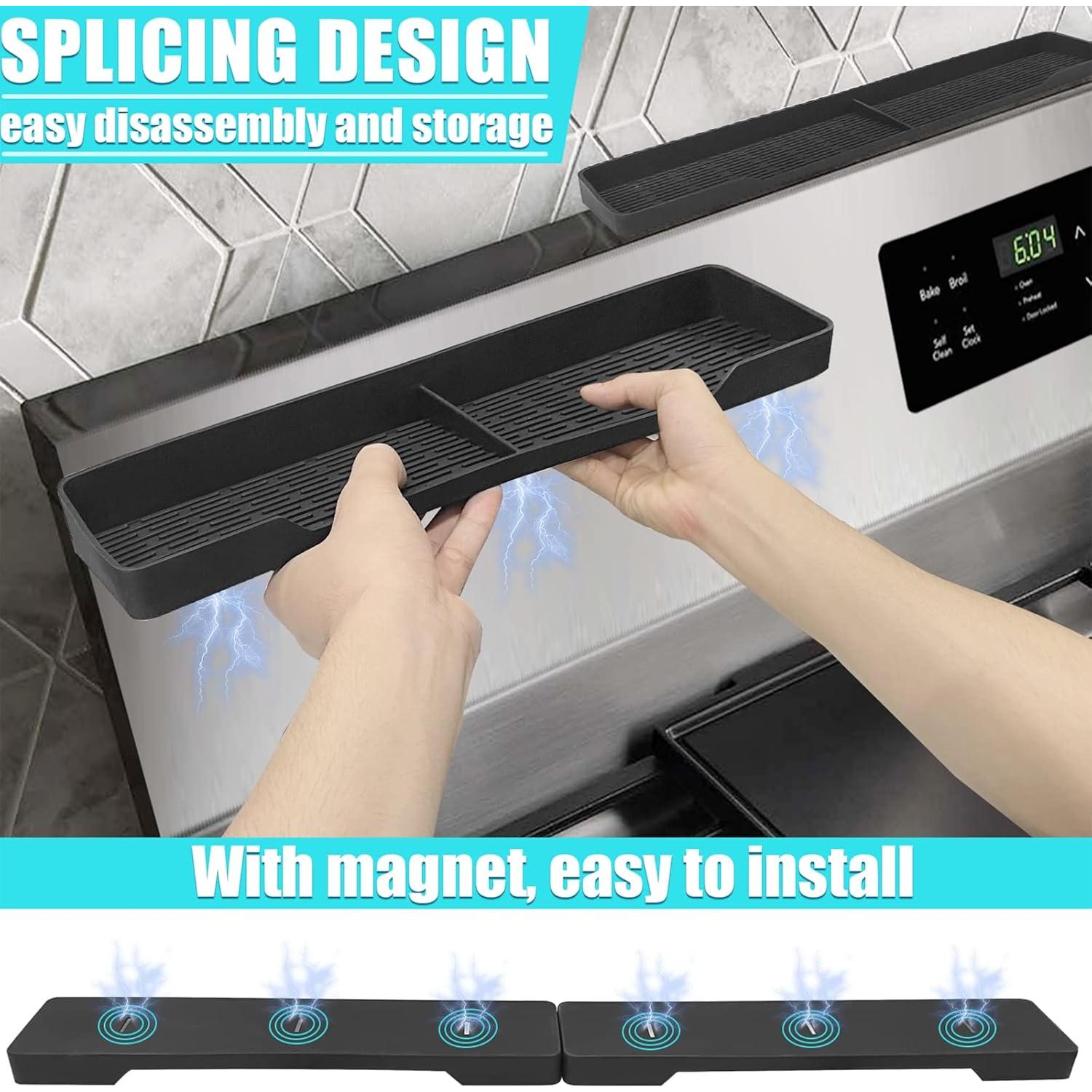 Estante Magnético de Silicona DTUQYX 76.2 cm Antideslizante