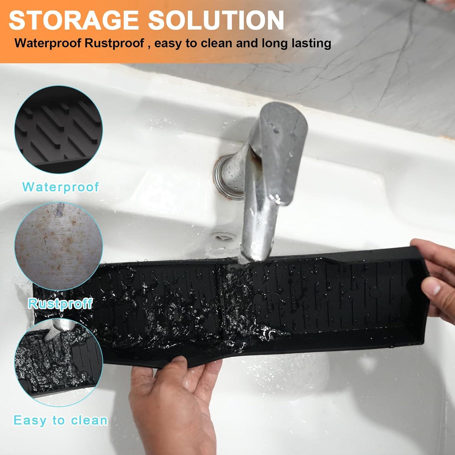 Tapete de Silicona para Estufa Yuhfera 71.12x50.8 cm Negro