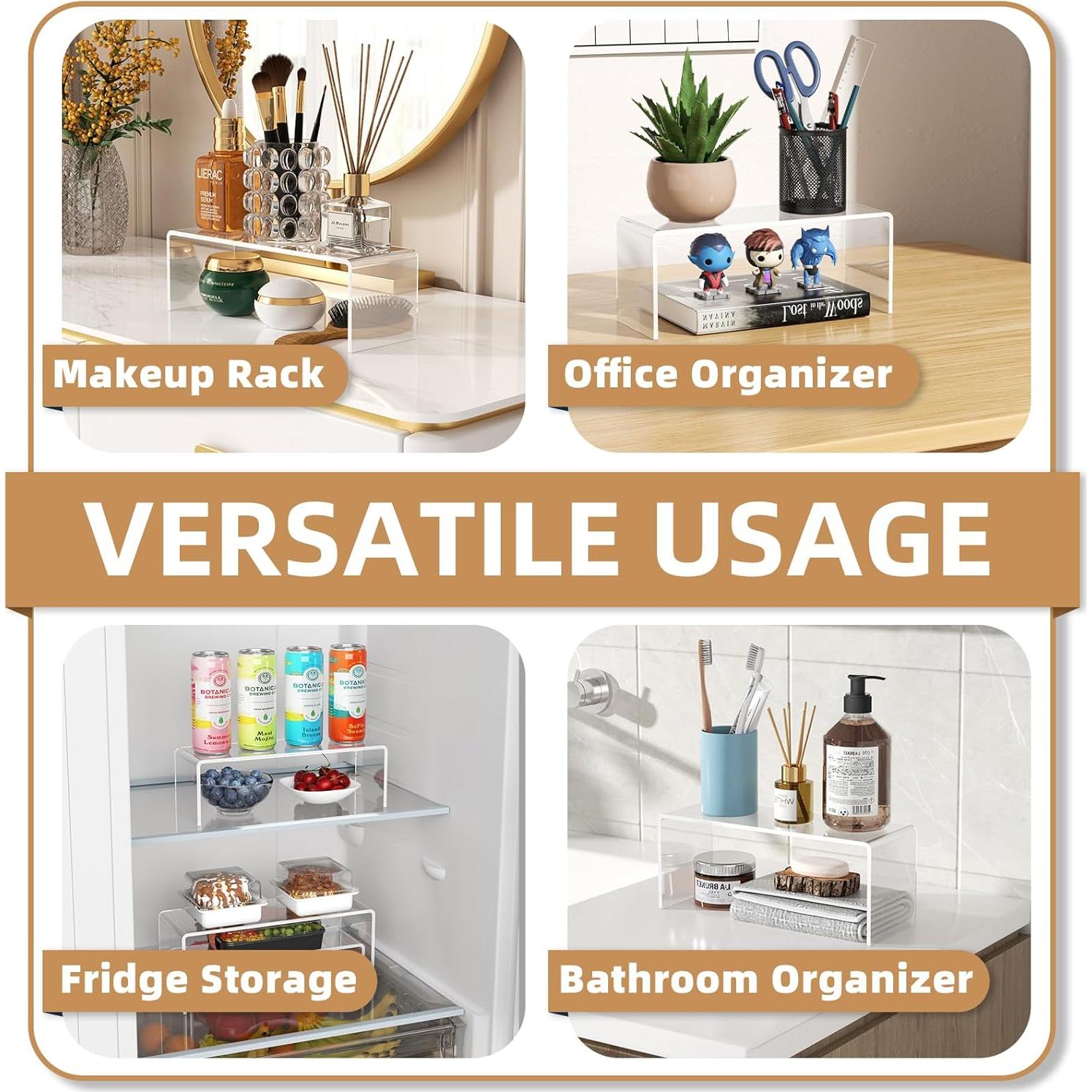 Estante organizador de especias Antimbee 5 niveles acrílico