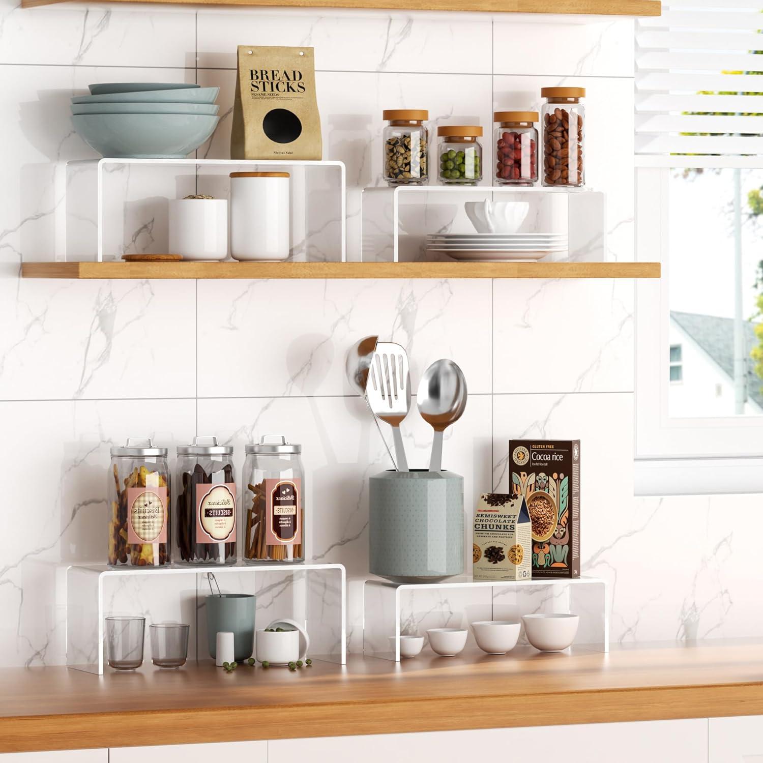 Estante organizador de especias Antimbee 5 niveles acrílico