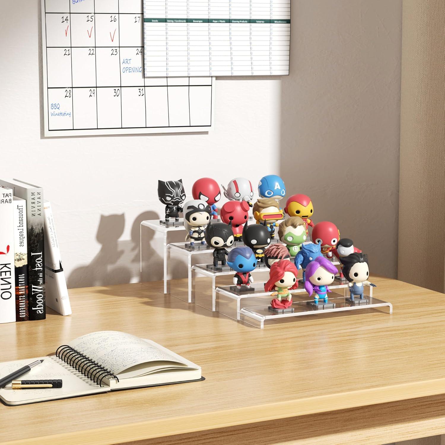 Estante organizador de especias Antimbee 5 niveles acrílico