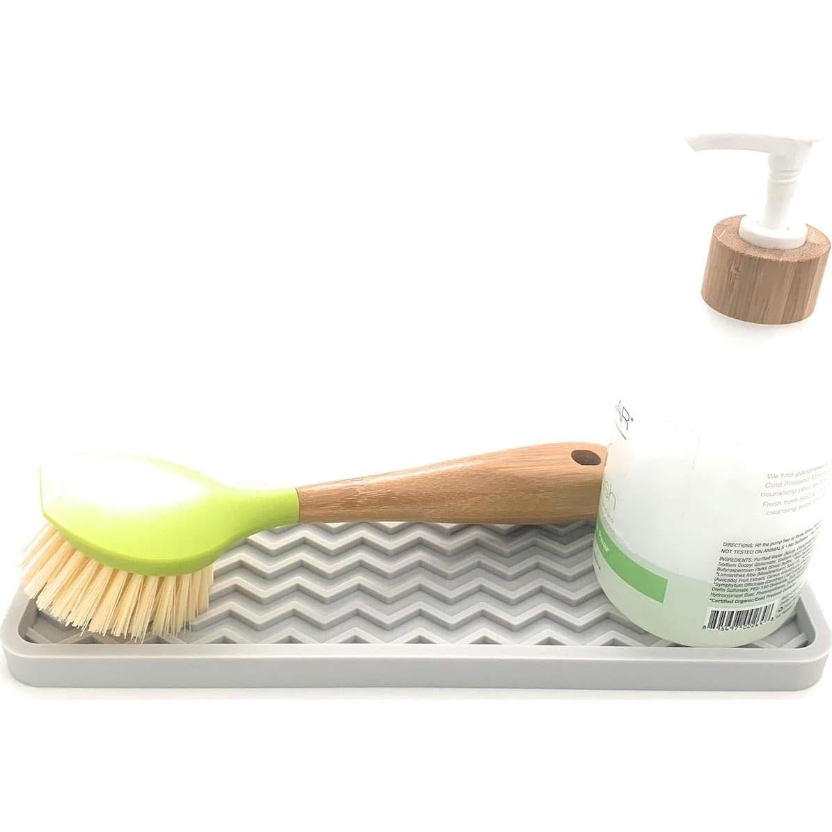 Bandeja Organizadora de Silicona Happitasa 30.48x10.16cm Gris