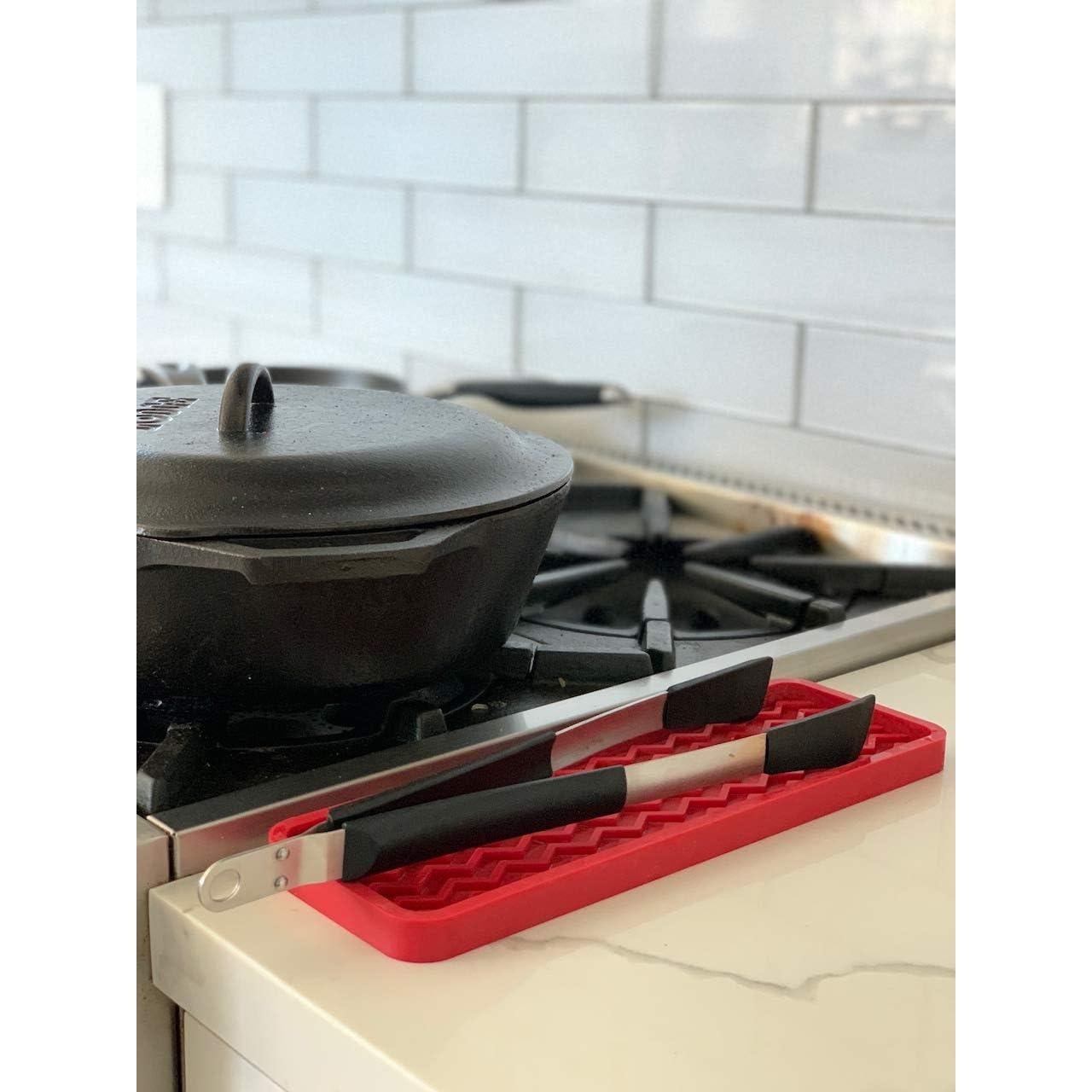 Bandeja Organizadora de Silicona Happitasa 30.48x10.16cm Gris