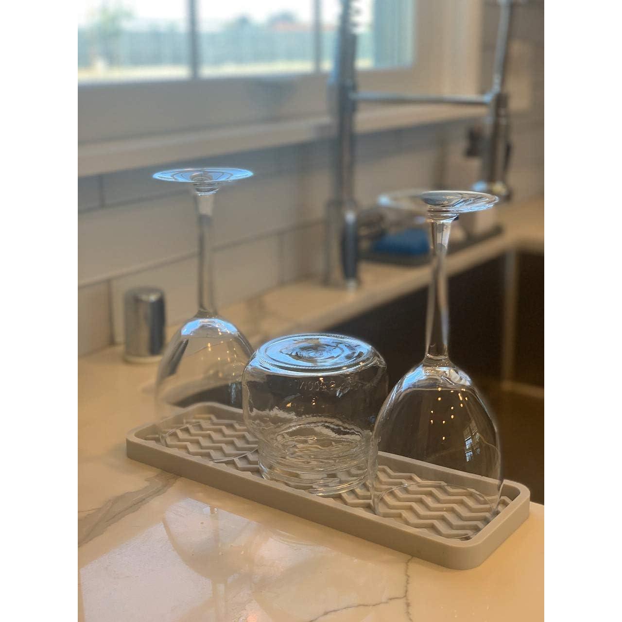 Bandeja Organizadora de Silicona Happitasa 30.48x10.16cm Gris