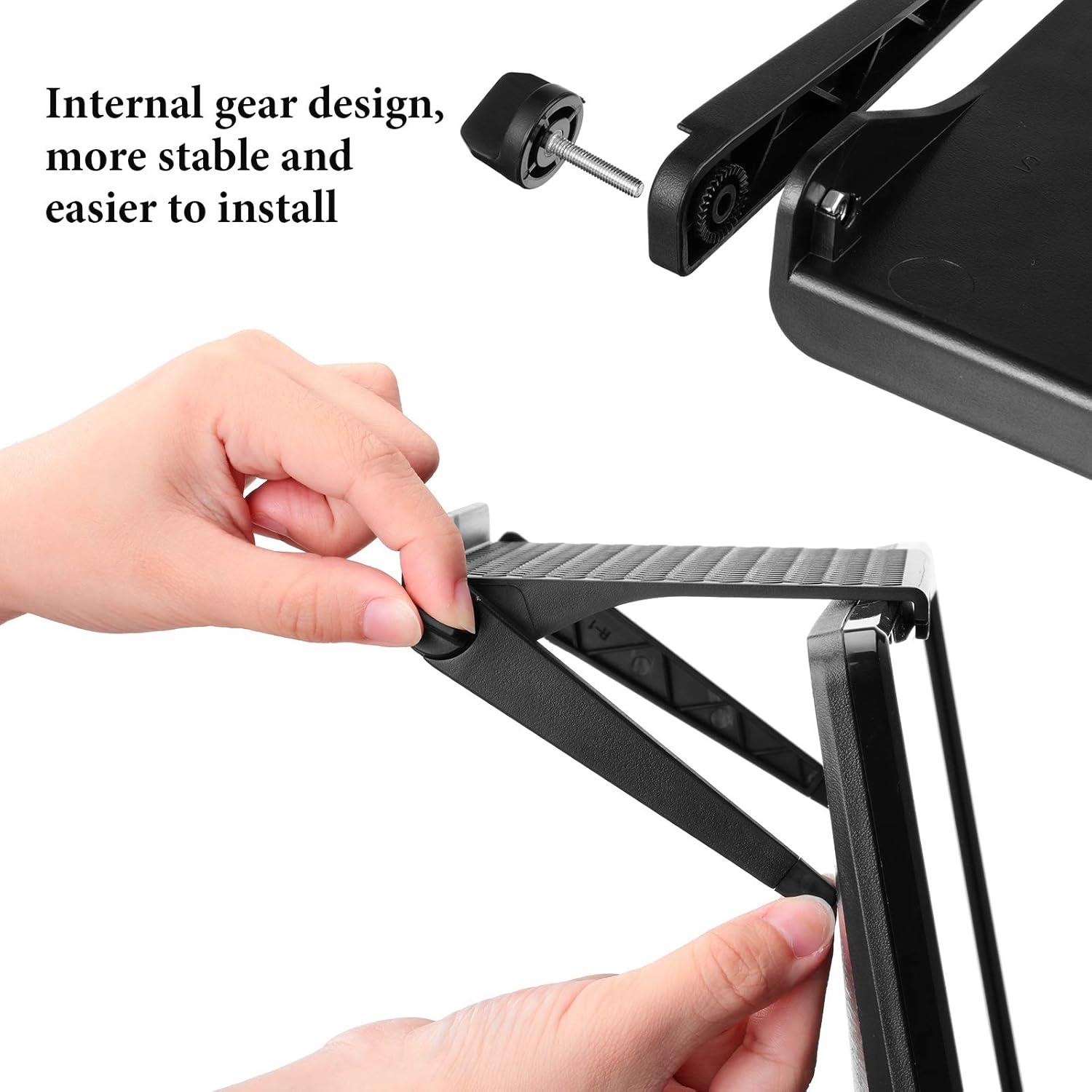 Soporte Ajustable para TV Jetec 30x12 cm Estante Superior