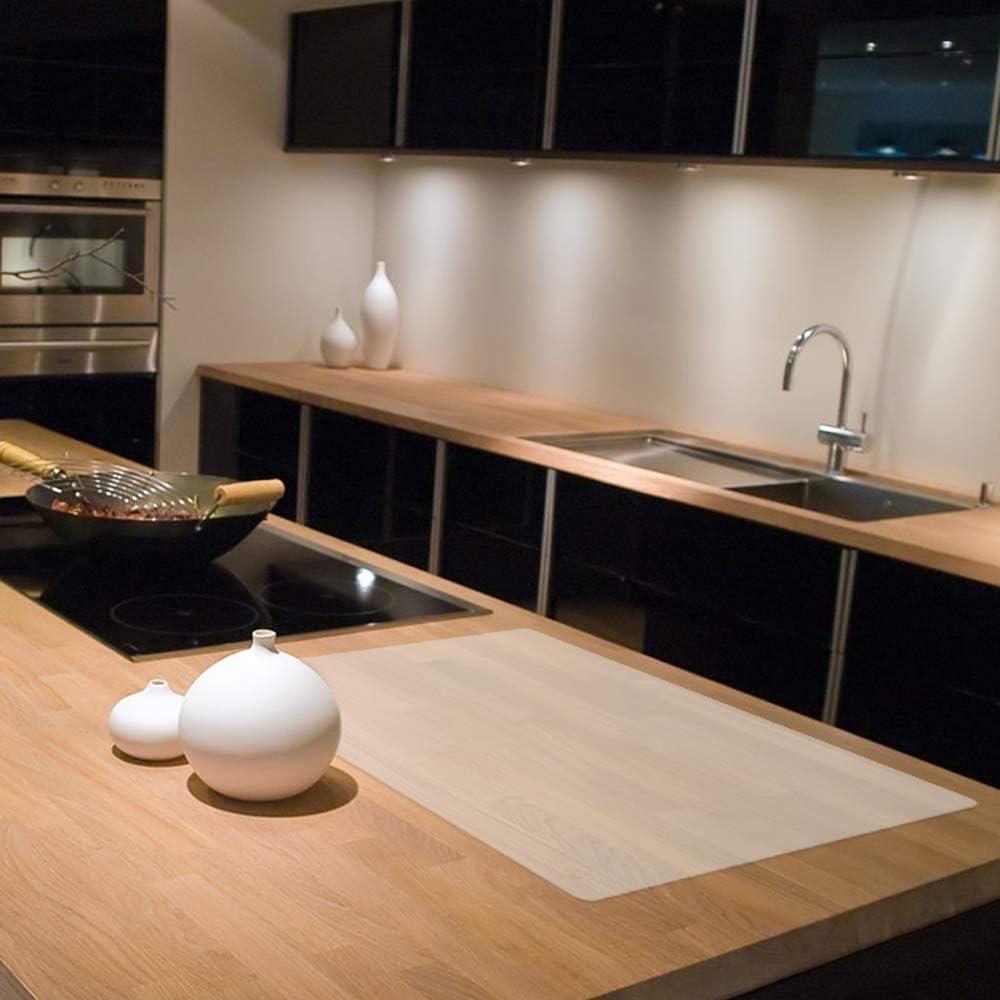 Alfombrilla de Silicona Webake 60x40cm Transparente Resistente al Calor