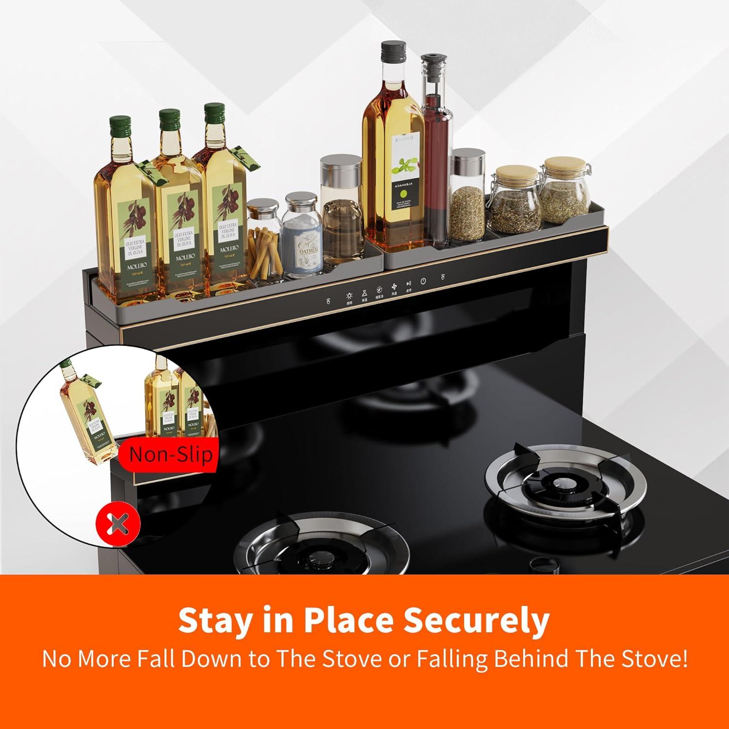 Estante Magnético WAFT YEARN 76.2x8.9 cm Silicona Resistente al Calor