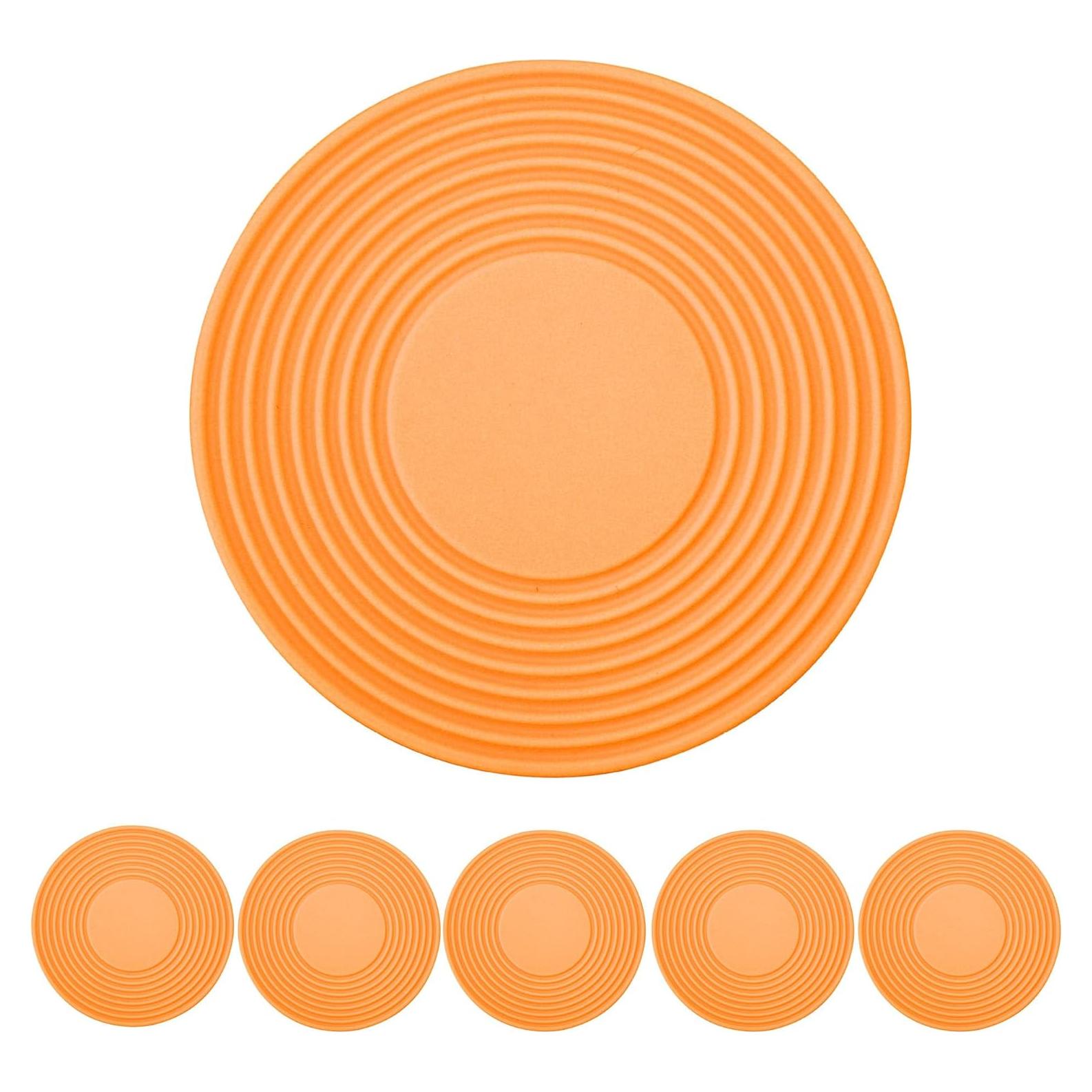 Soporte para Tazas de Café Genérico 6 Piezas Silicona 10cm