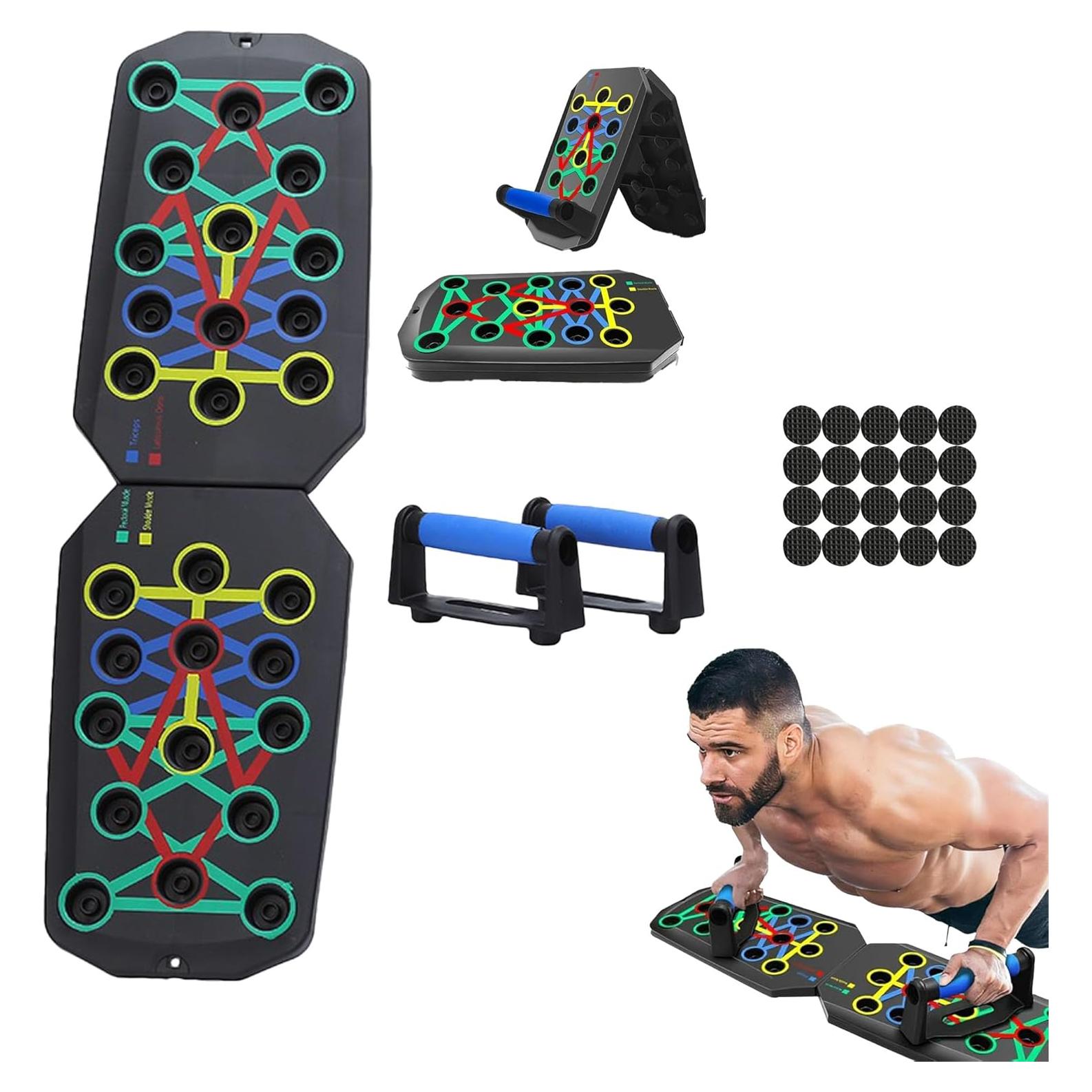 Tabla de Flexiones LiBoon Plegable para Entrenamiento de Fuerza