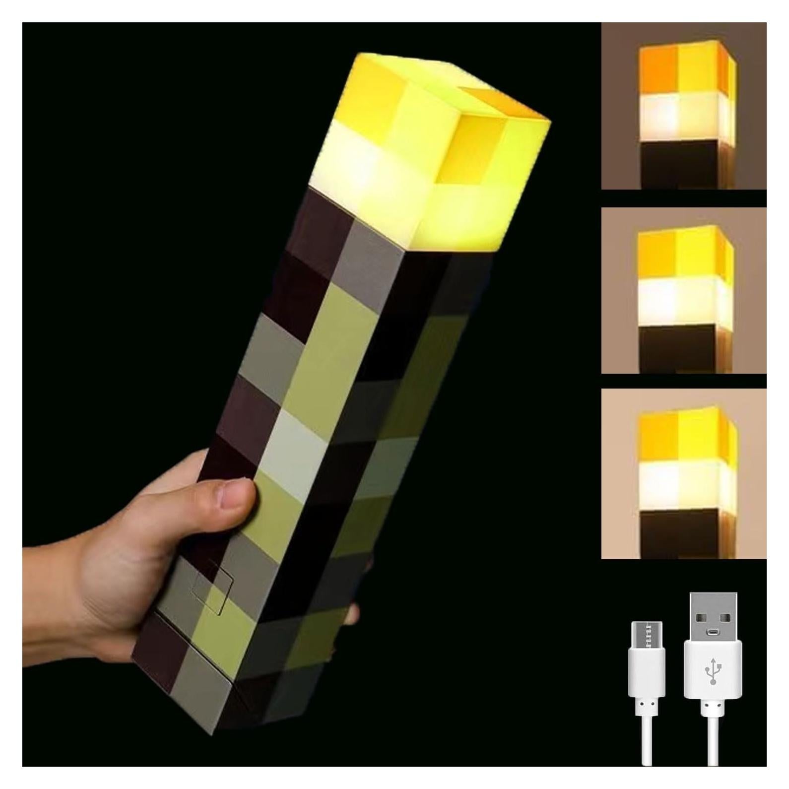 Luz Nocturna LED de Pared Genyerl, Recargable USB, 27.94 cm