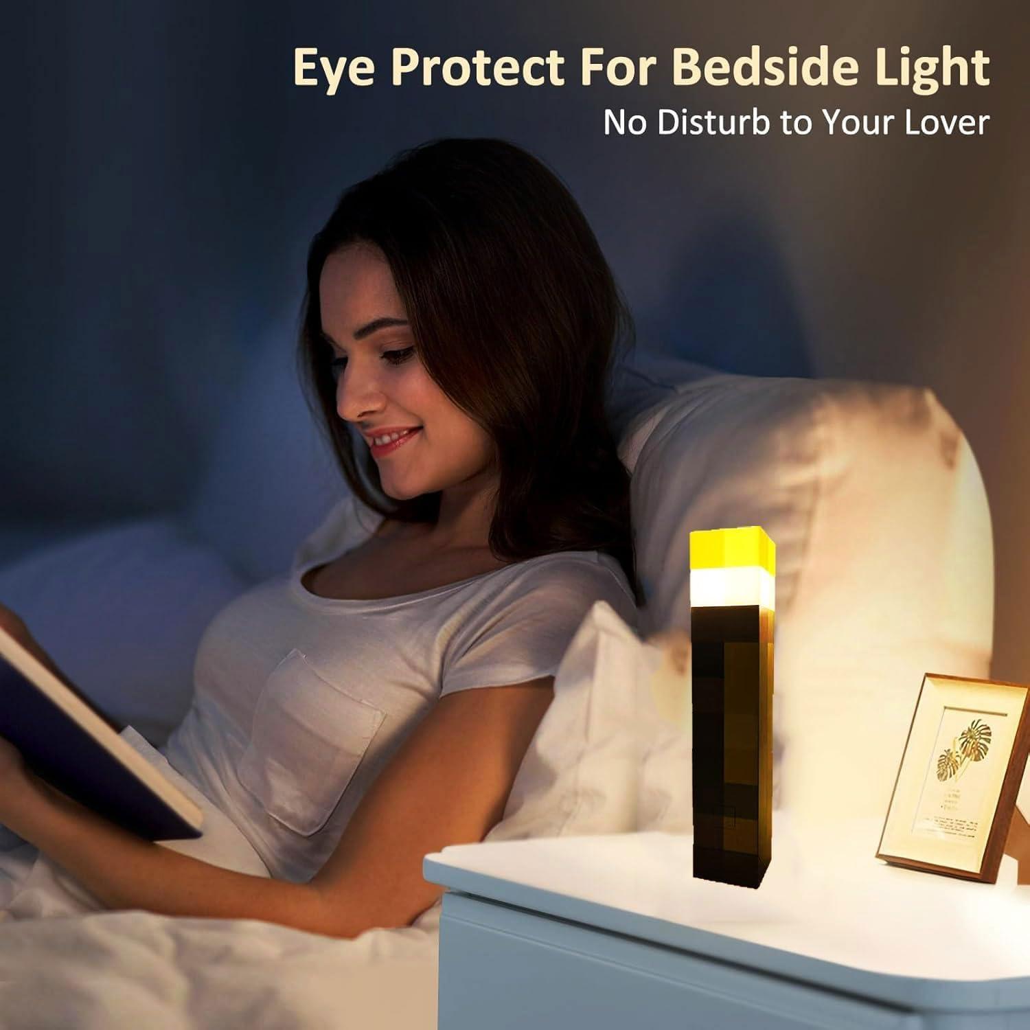 Luz Nocturna LED de Pared Genyerl, Recargable USB, 27.94 cm