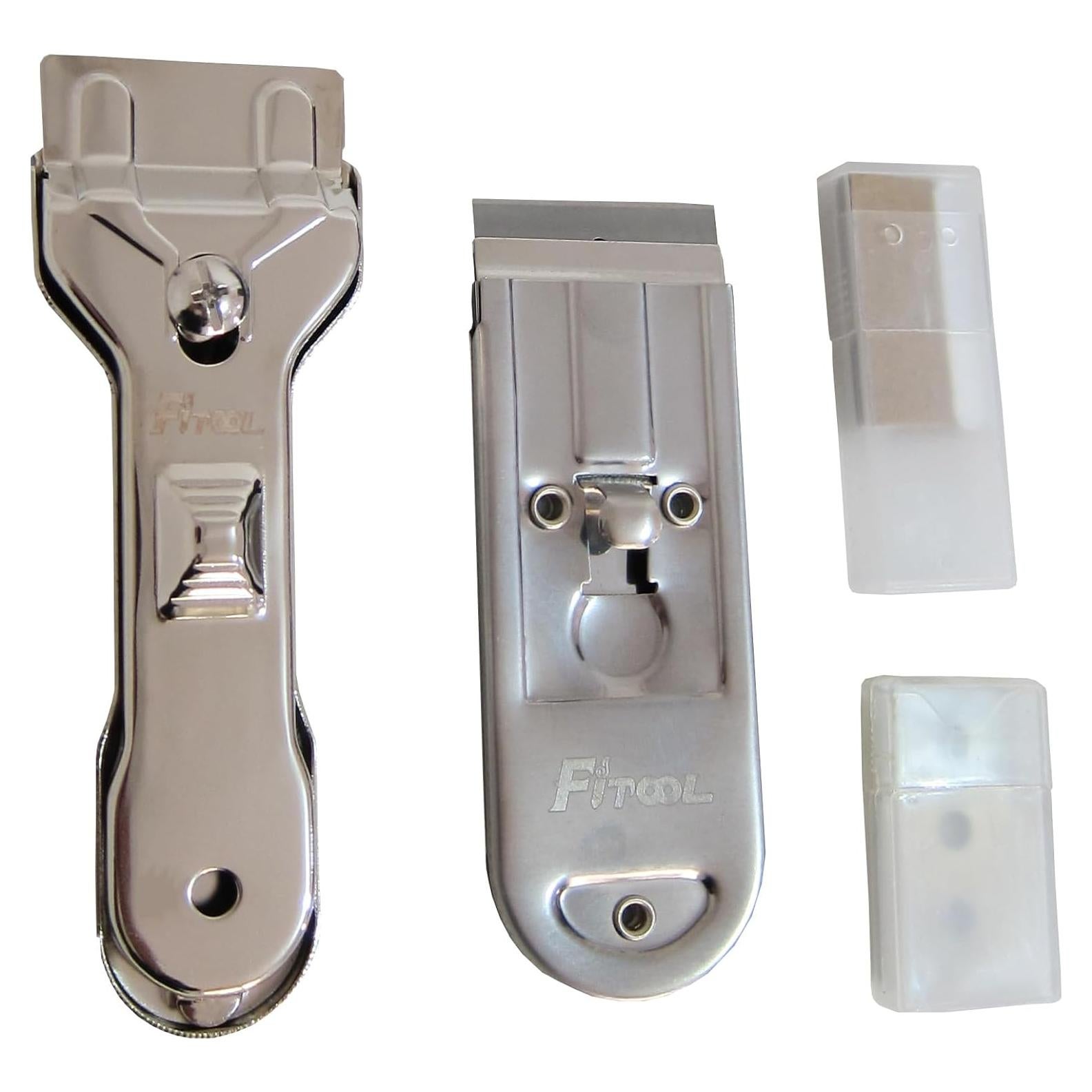 Juego de Raspadores de Limpieza FITOOL 2 Piezas para Cocina y Vidrio