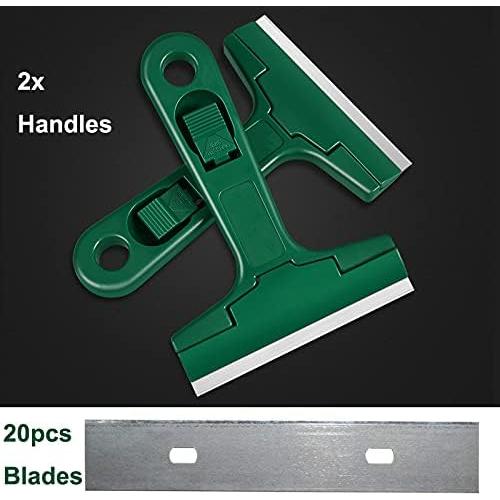 Raspador de Vidrio Jinhong 5.5" con 20 Cuchillas de Acero