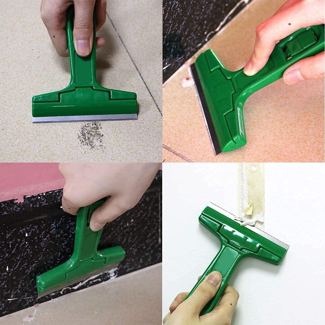 Raspador de Vidrio Jinhong 5.5" con 20 Cuchillas de Acero