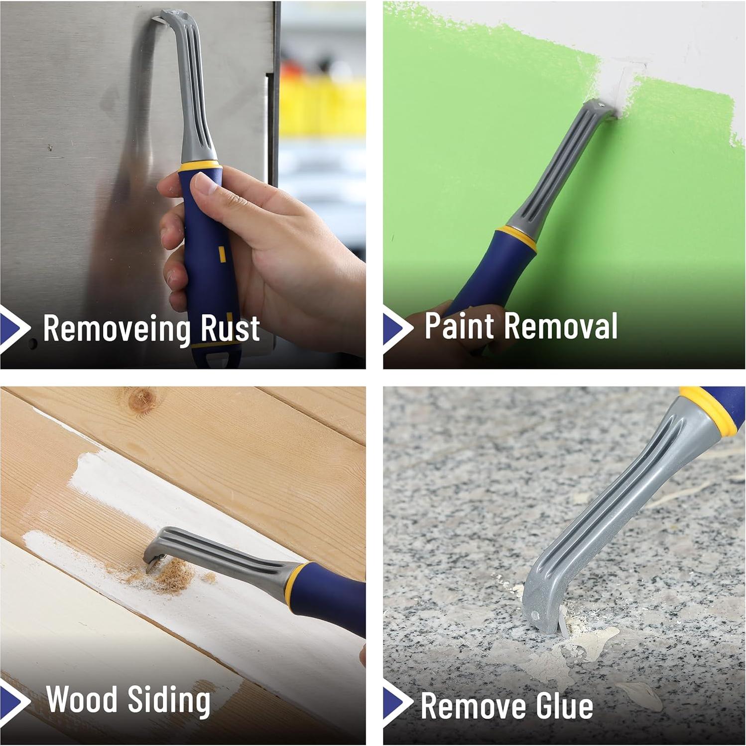 Raspador de Carburo Bates 24cm Cuchilla de Tungsteno 3 Bordes